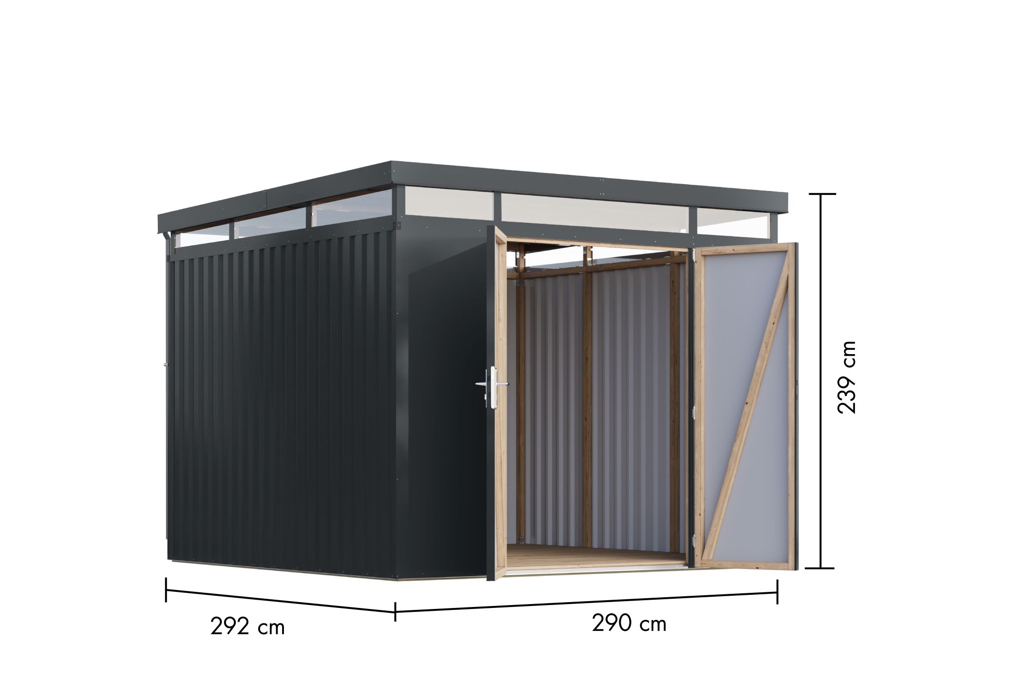 Geräteschuppen, Drinnen, Innenarchitektur, Tor