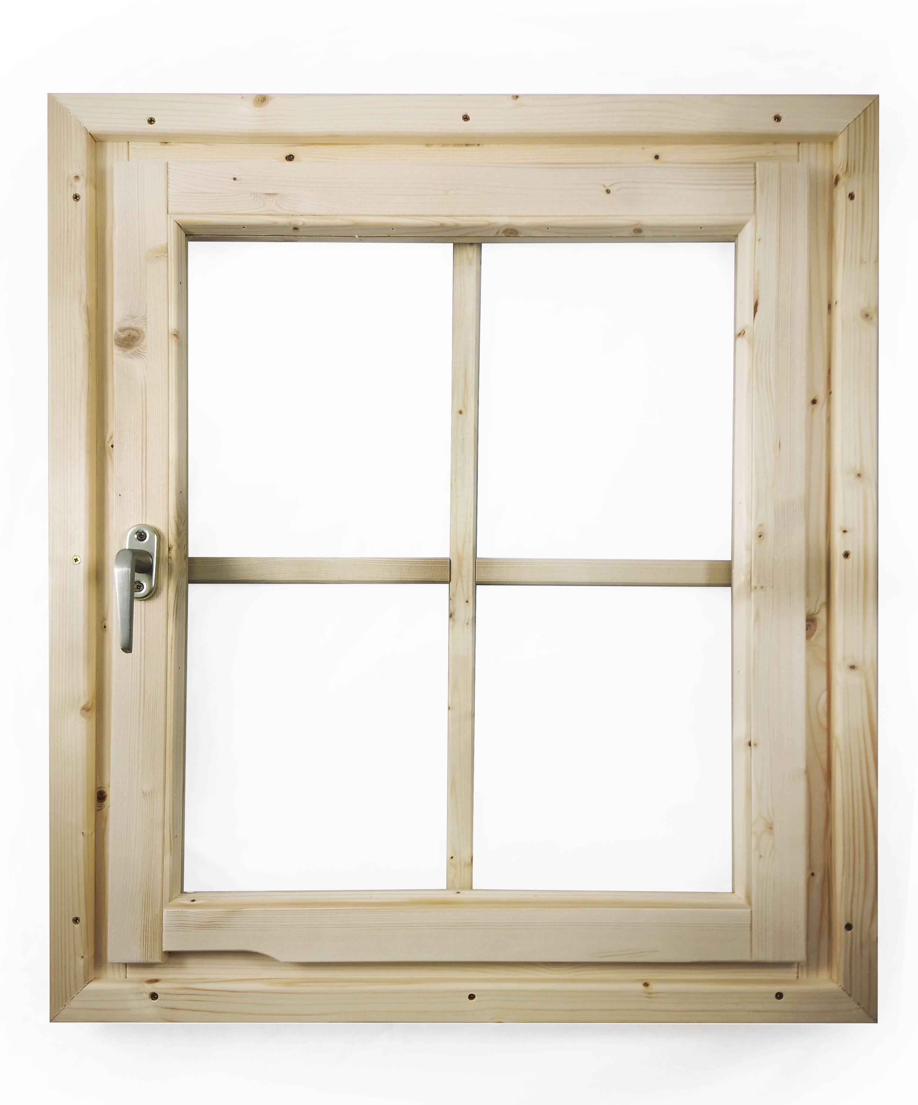 Dreh-/Kippfenster aus Echtglas 28mm