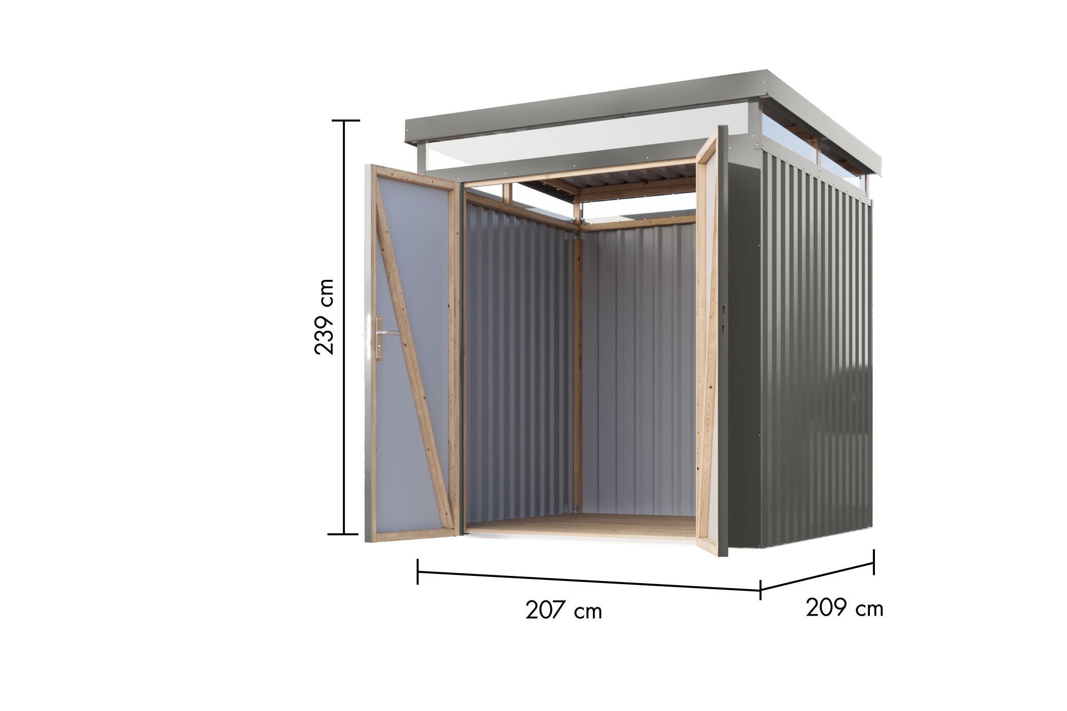 Drinnen, Innenarchitektur, Geräteschuppen
