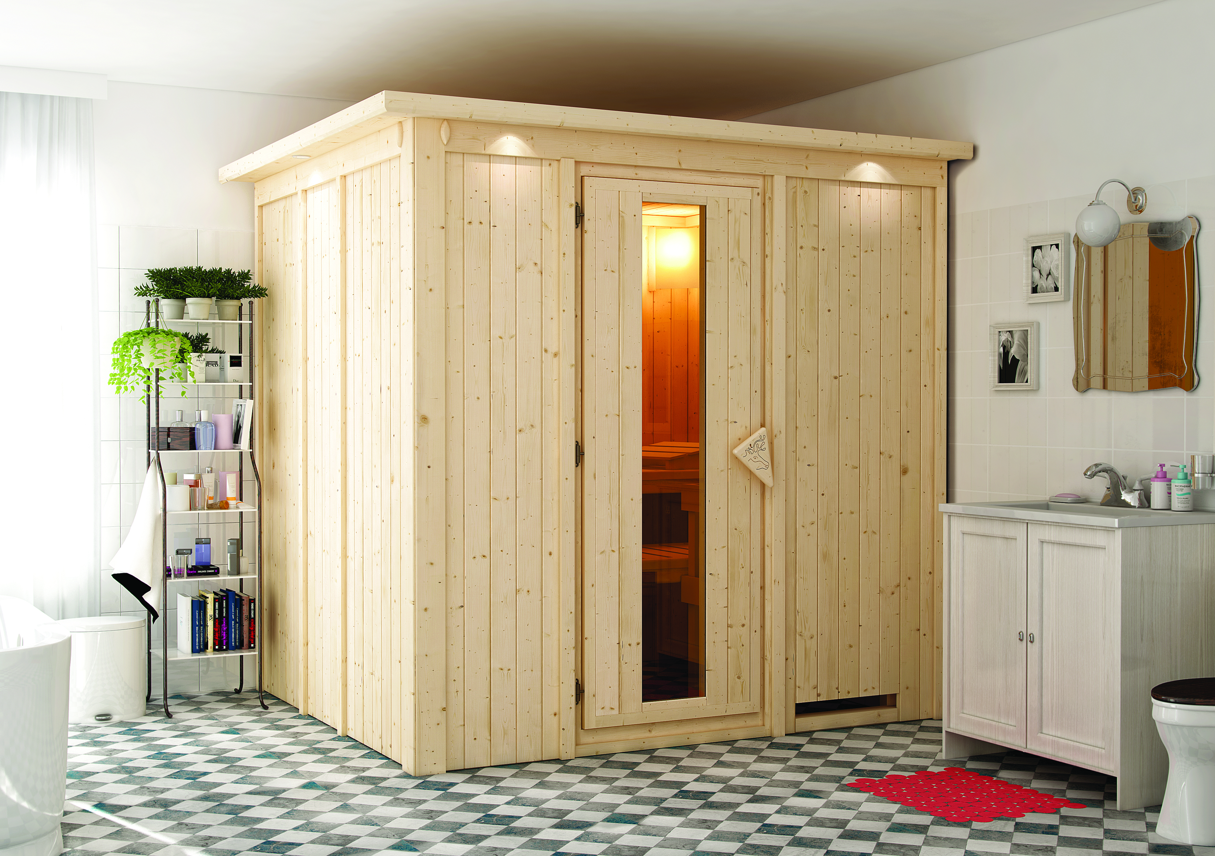 Energiesparsauna Eupin 