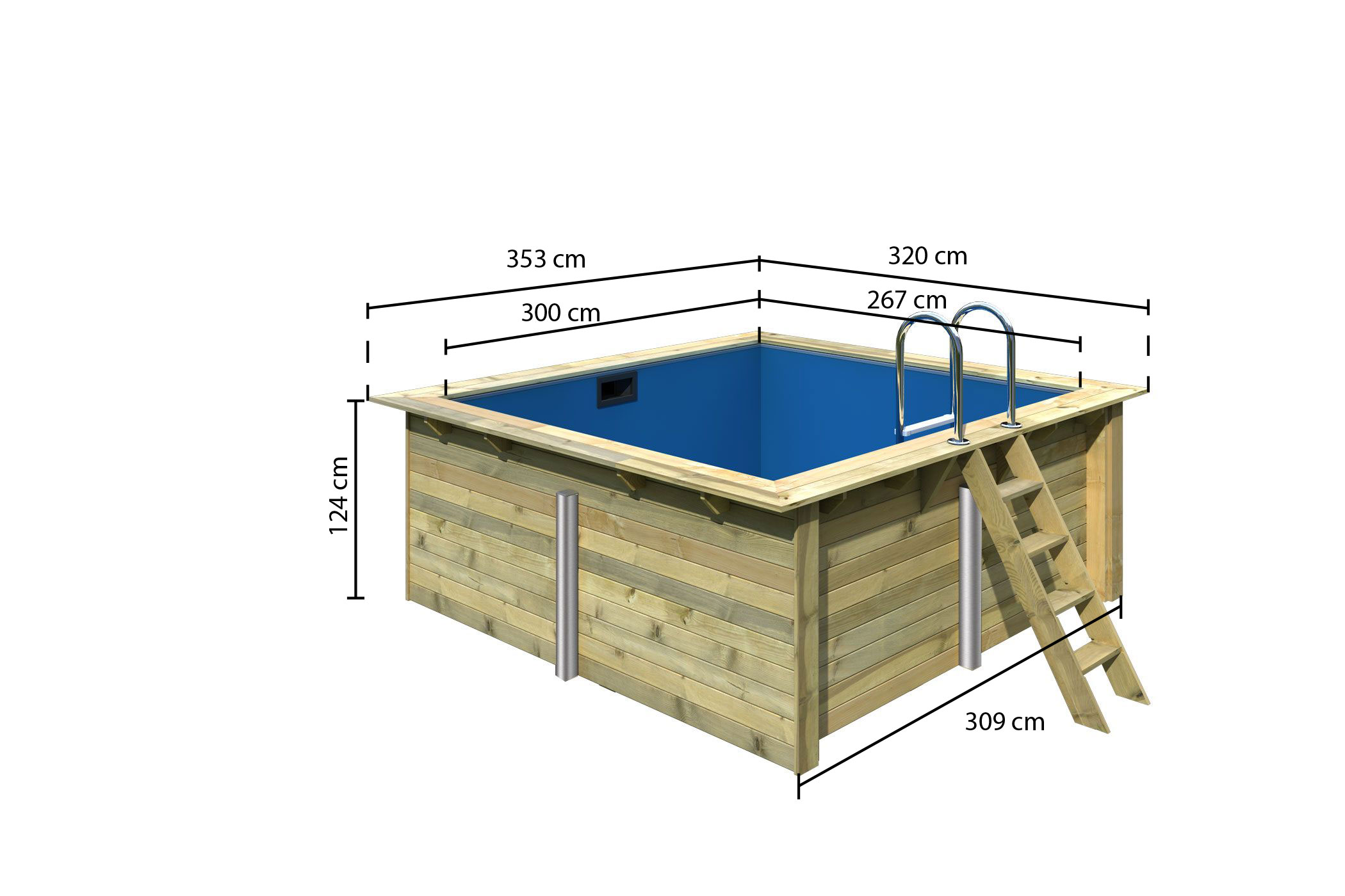 Rechteck Pool 1