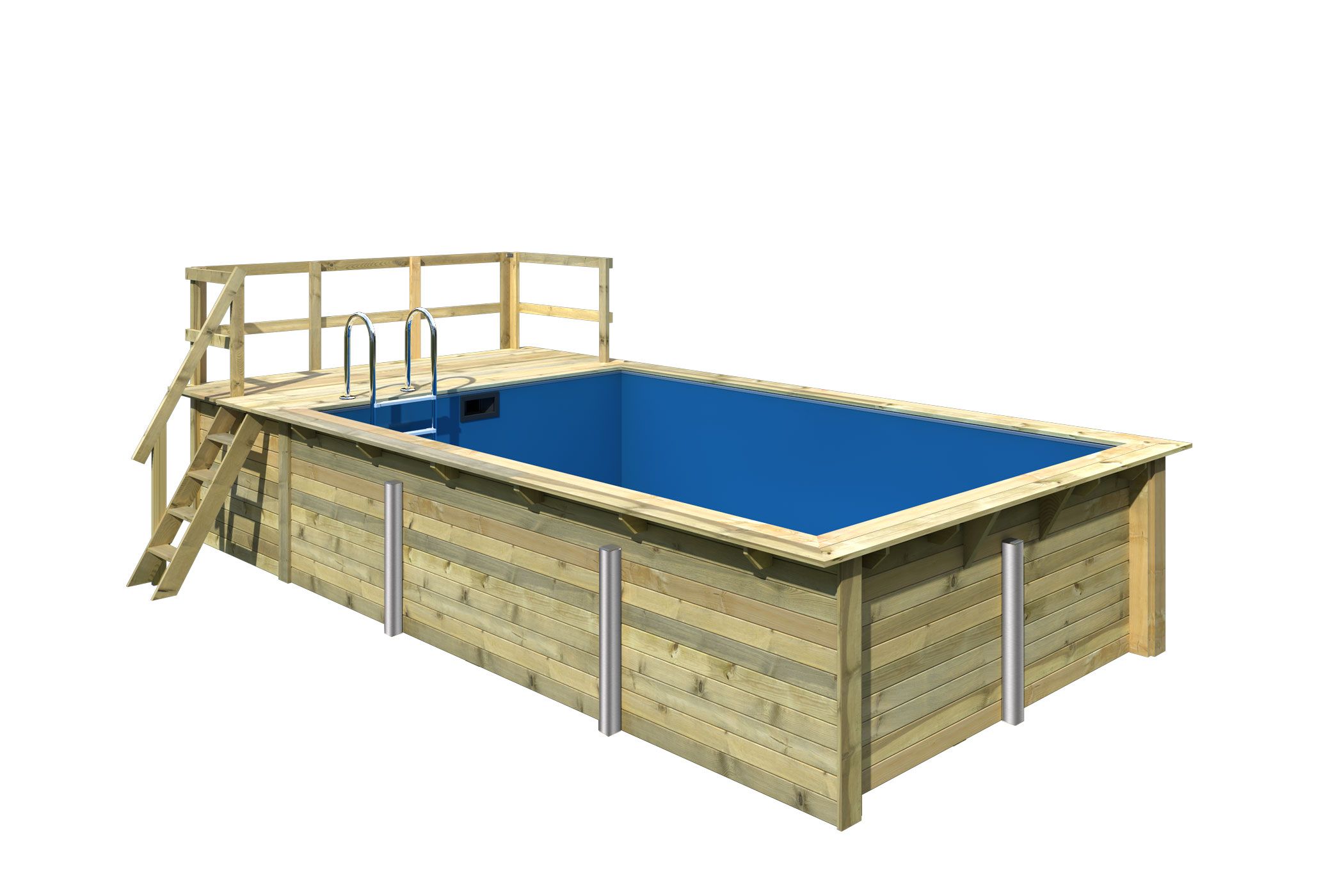 Rechteck Pool 3