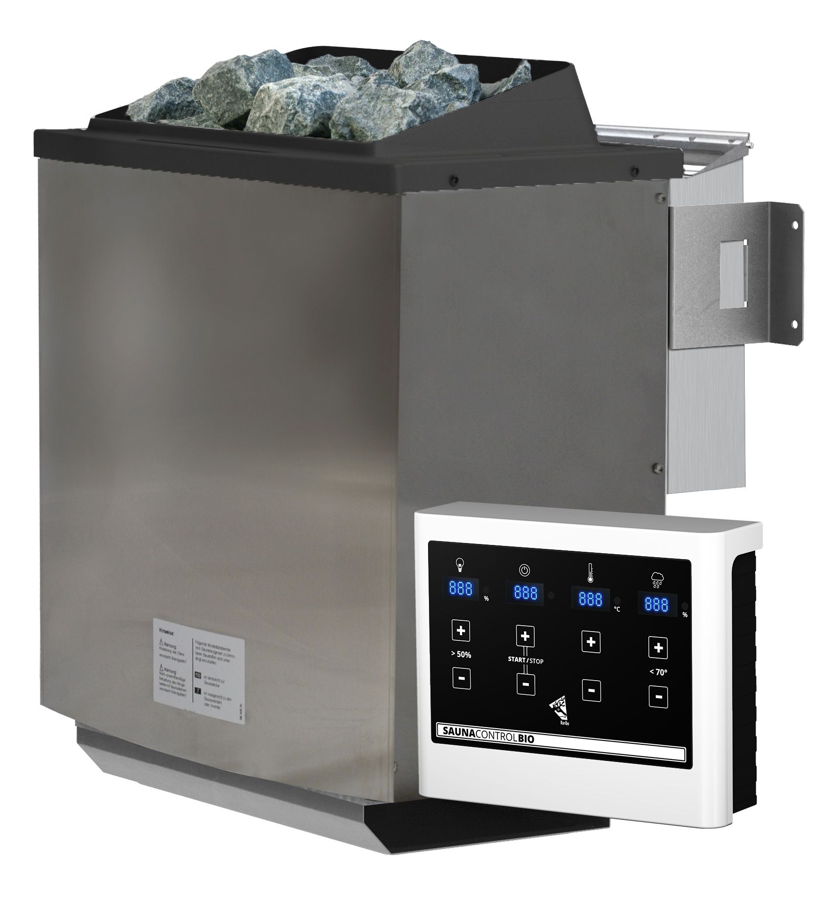 Sparset Biokombiofen 4,5 kW + Steuergerät Easy Bio