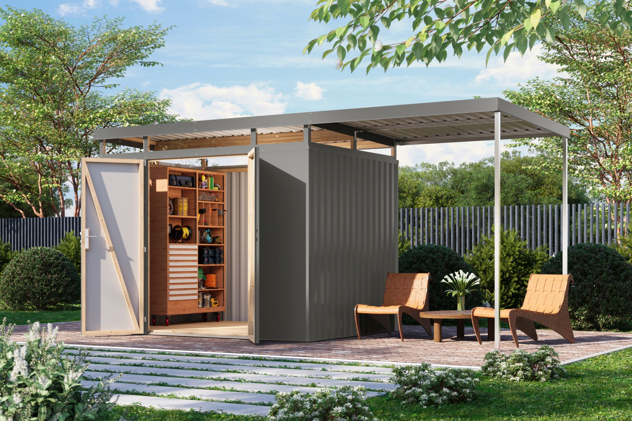 Drinnen, Innenarchitektur, Gras, Hinterhof, Wohnen