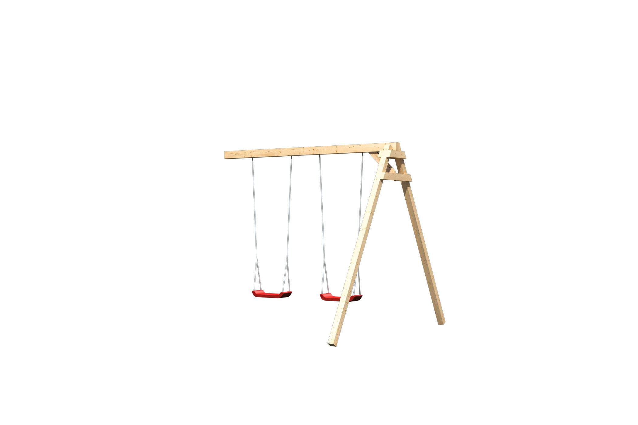 Doppelschaukelanbau für unsere Spieltürme