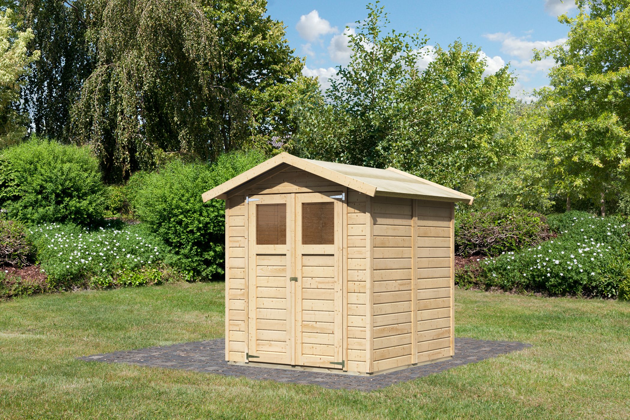 Karibu Gartenhaus System