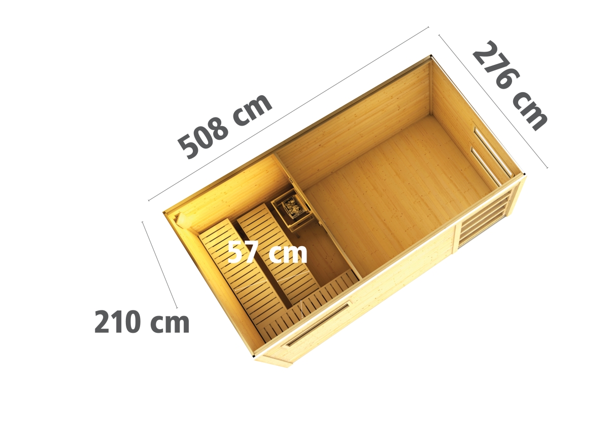 Karibu Sauna Außensauna