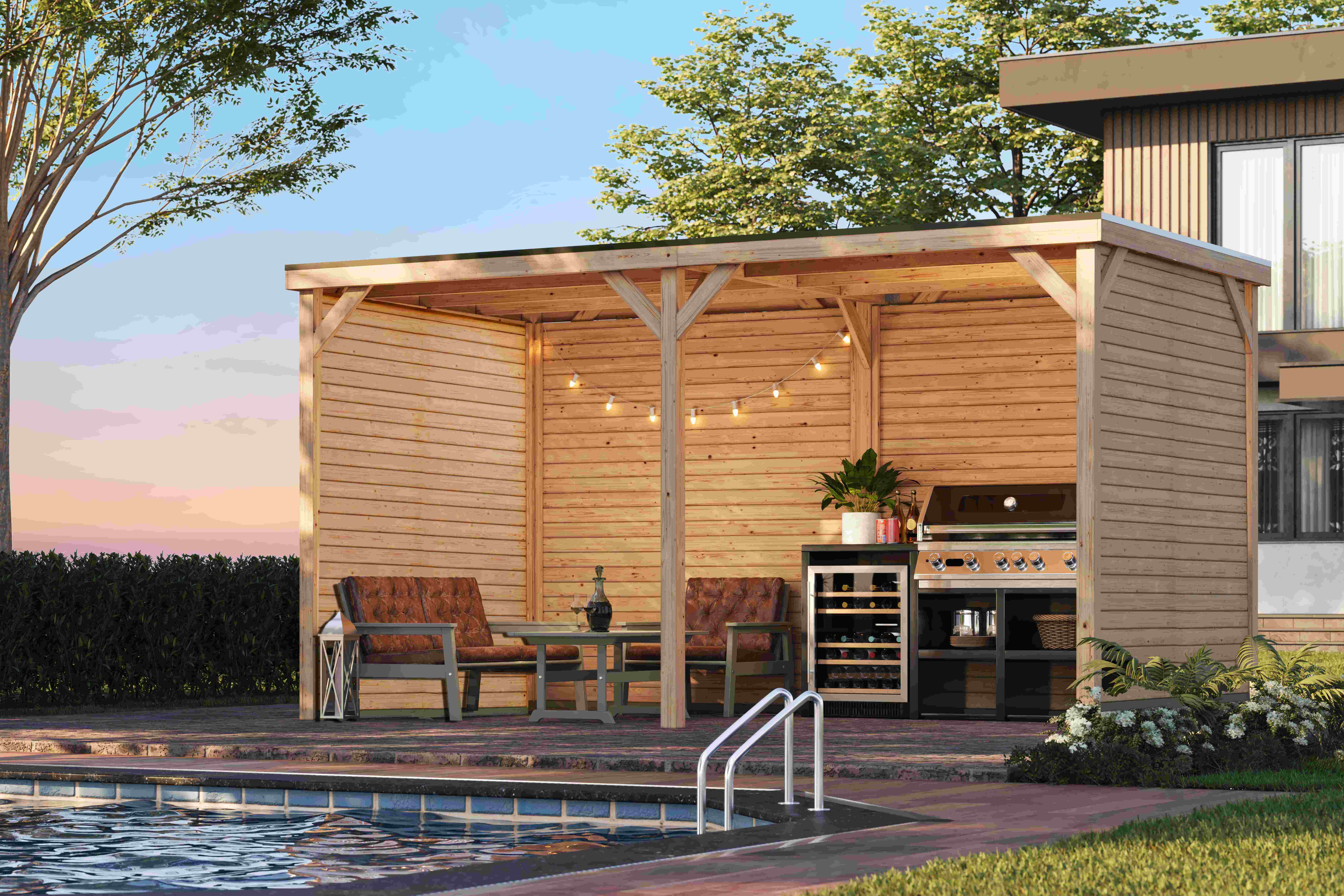 Innenarchitektur, Wohnen, Veranda, Unterschlupf, Terrasse