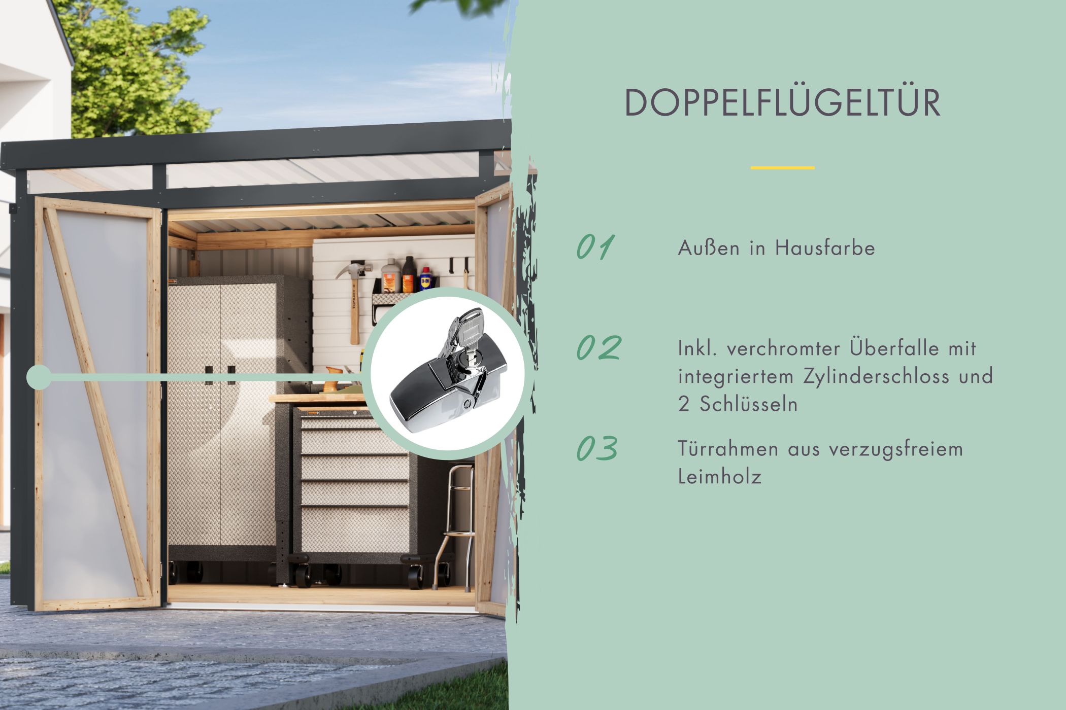 Drinnen, Innenarchitektur, Tür