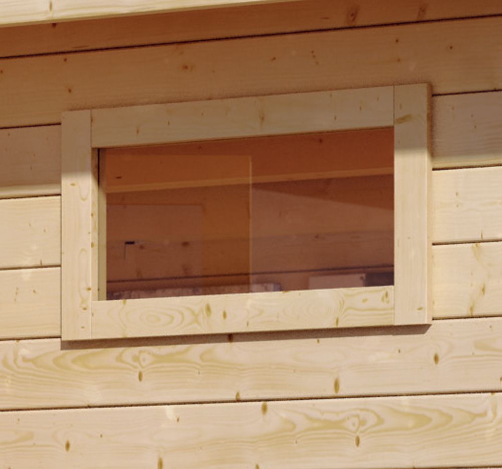 Längliches feststehendes Fenster, quer 38/40mm