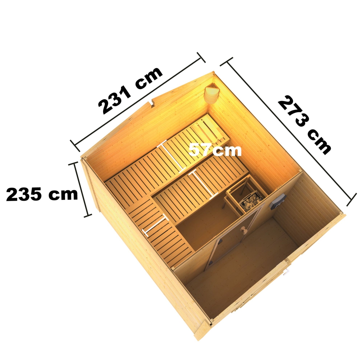 Karibu Sauna Außensauna