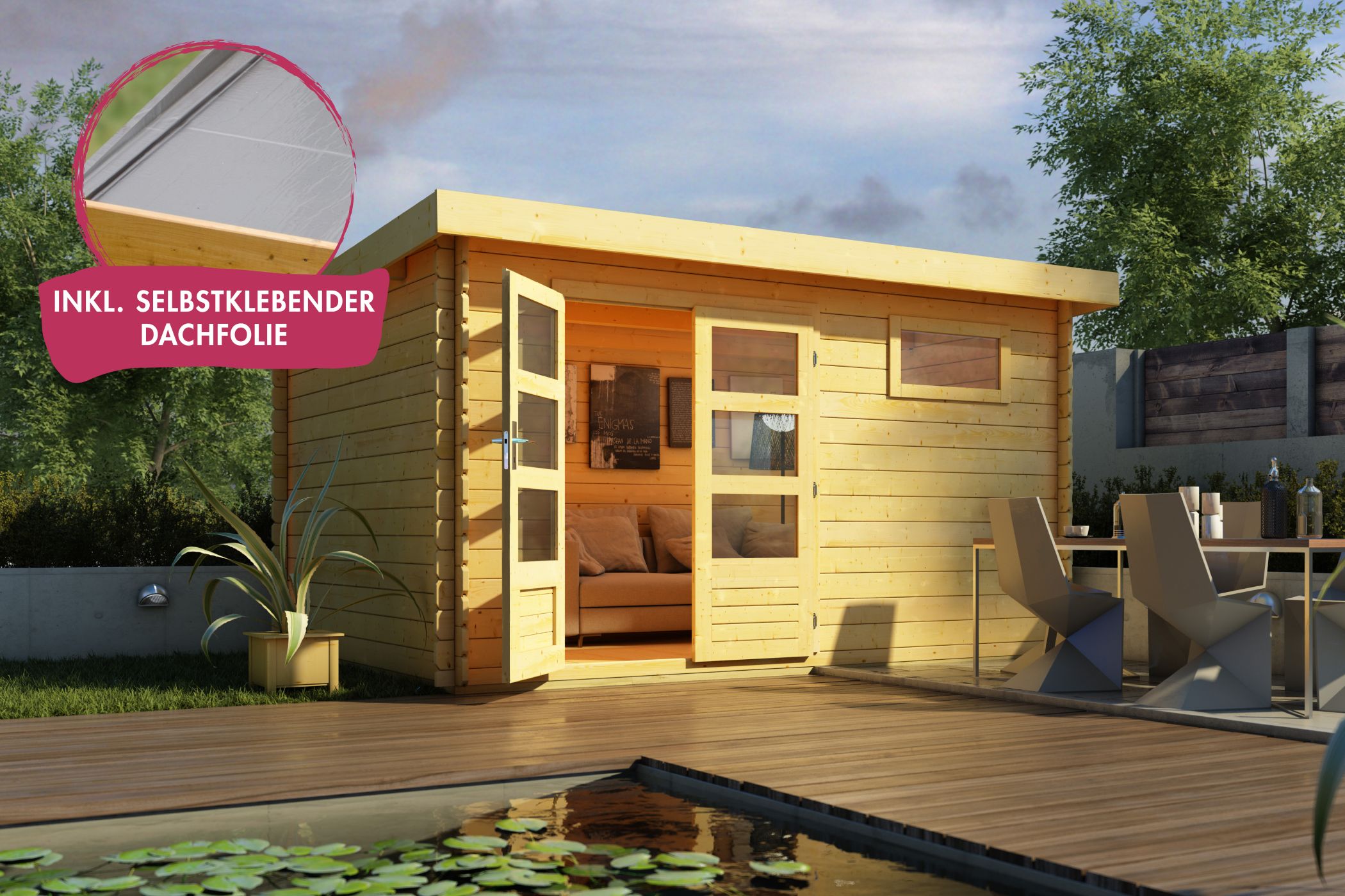 Gartenhaus Benstrup 8 Gartenhaus Benstrup 8