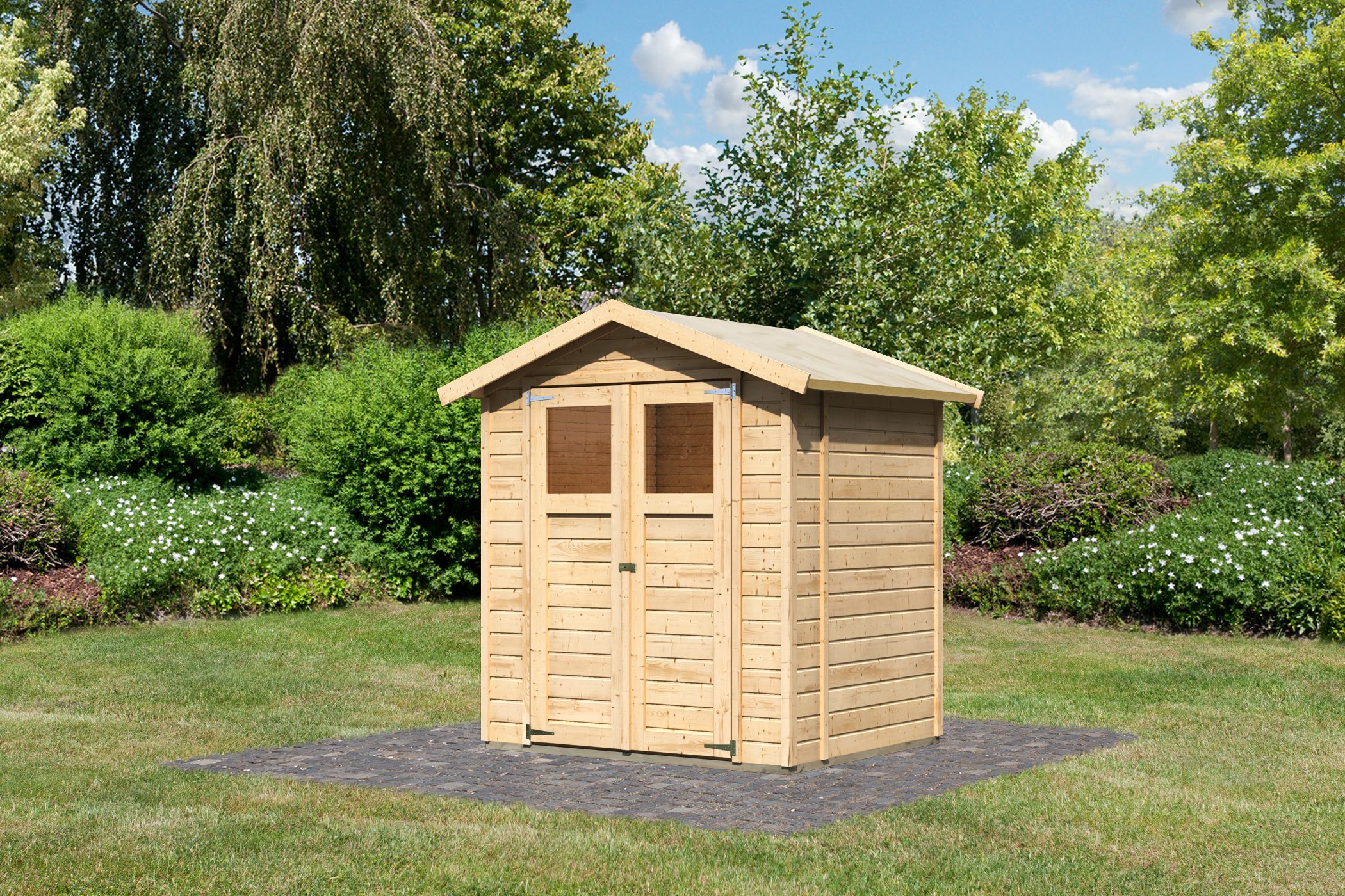 Karibu Gartenhaus System