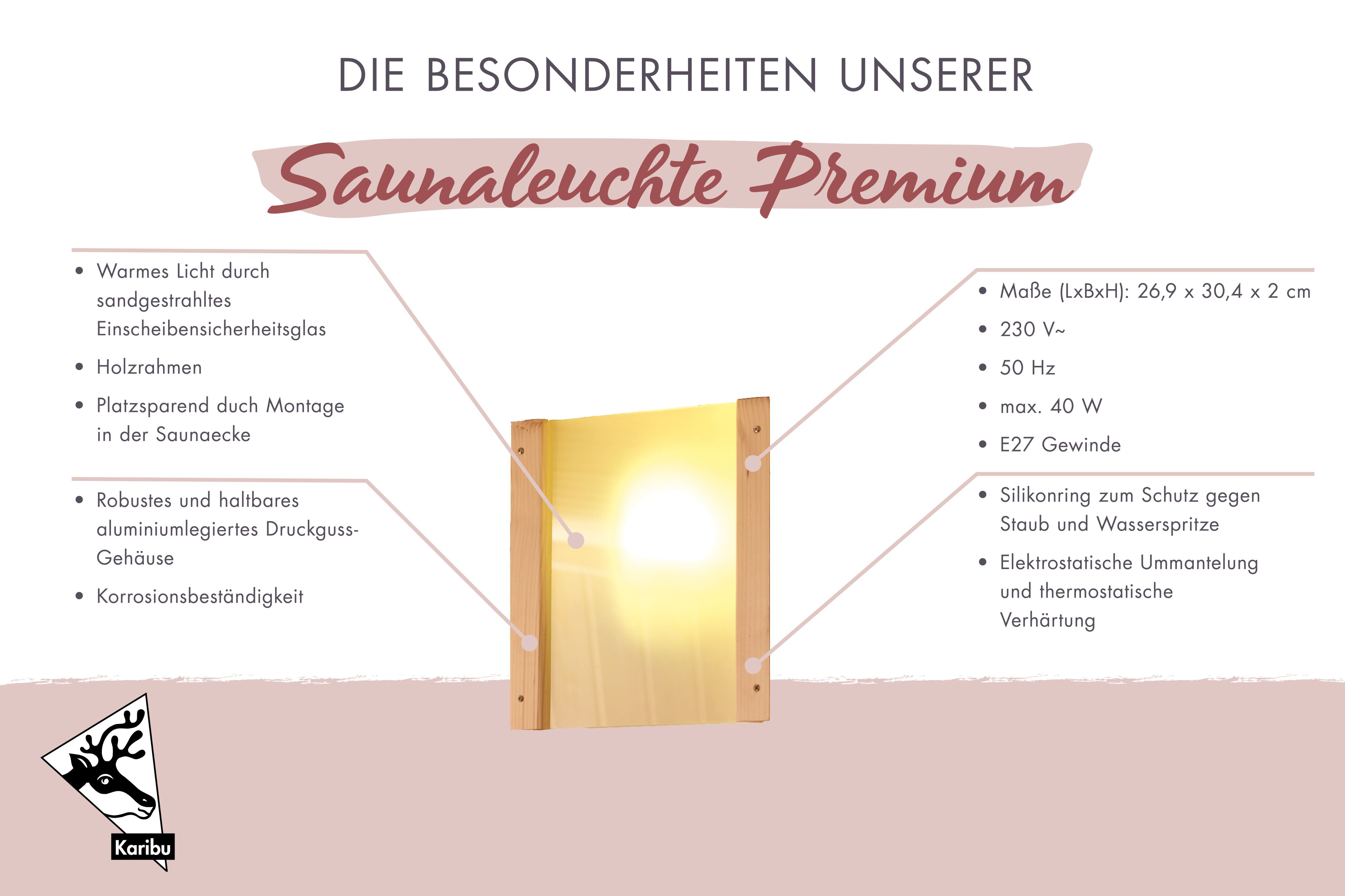 Außenansicht der Karibu Sauna Homer aus nordischer Fichte mit Ganzglastür und Fronteinstieg