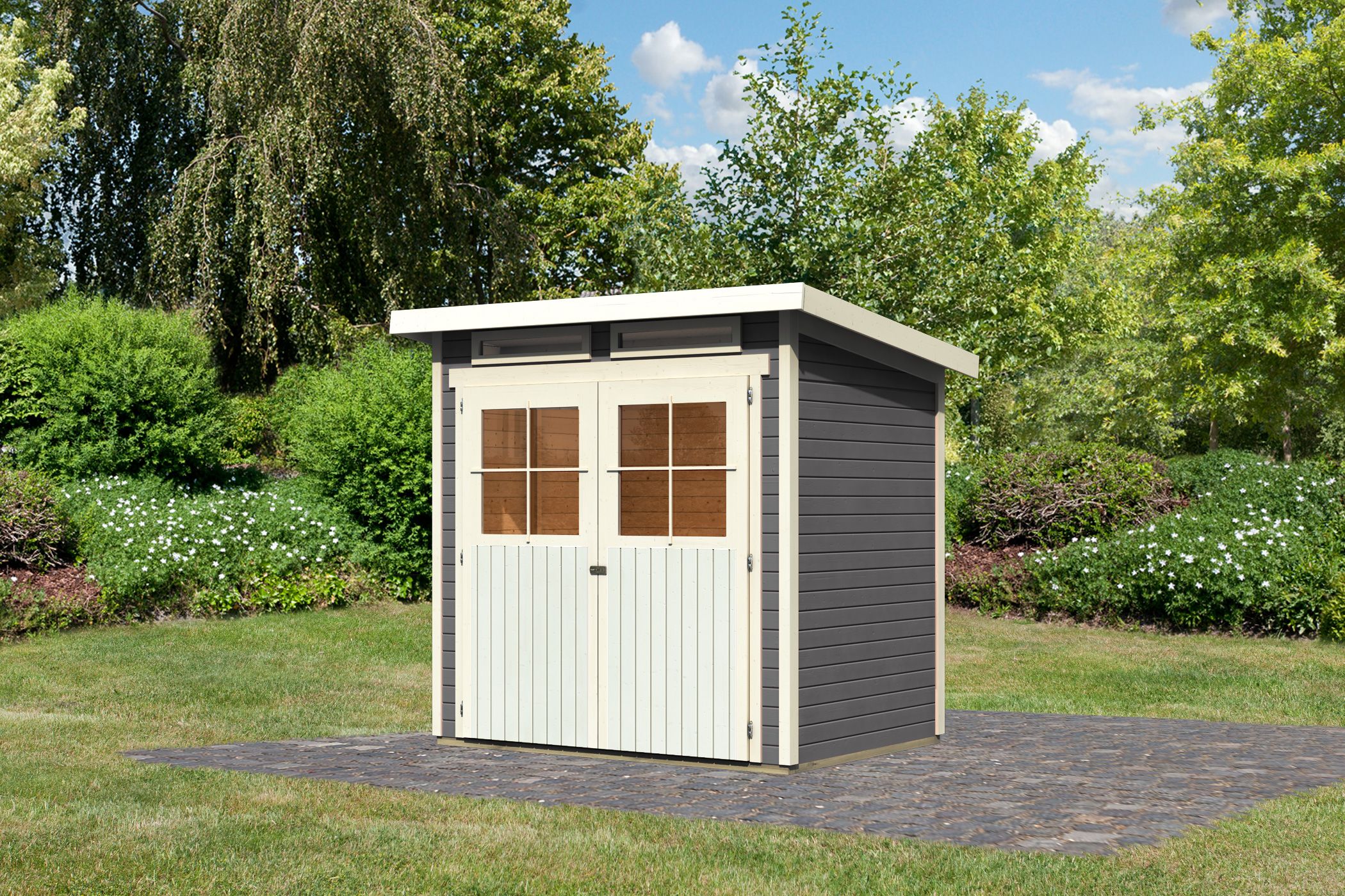 Karibu_Gartenhaus_68190_01 Karibu Gartenhaus System