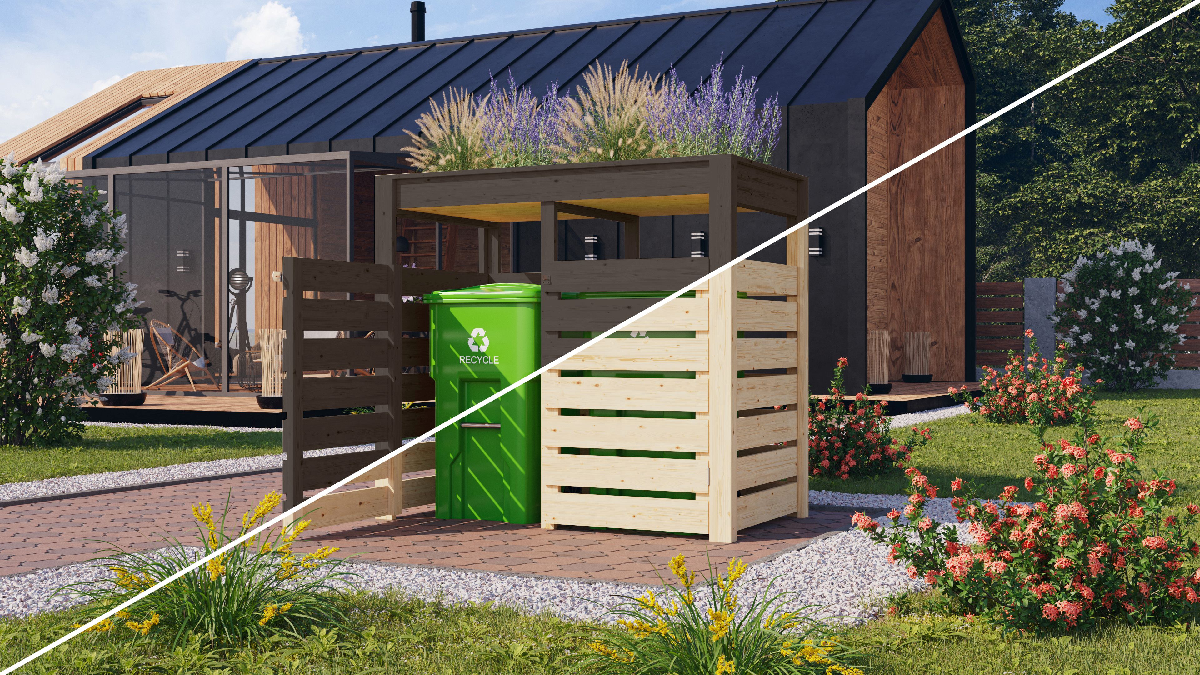 Mülltonnenbox 1