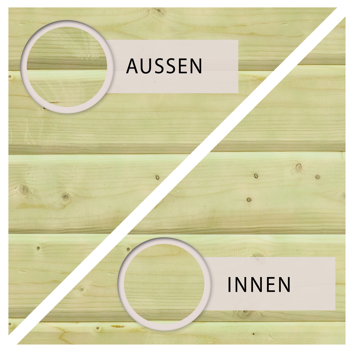 Geräteraum für Einzelcarport