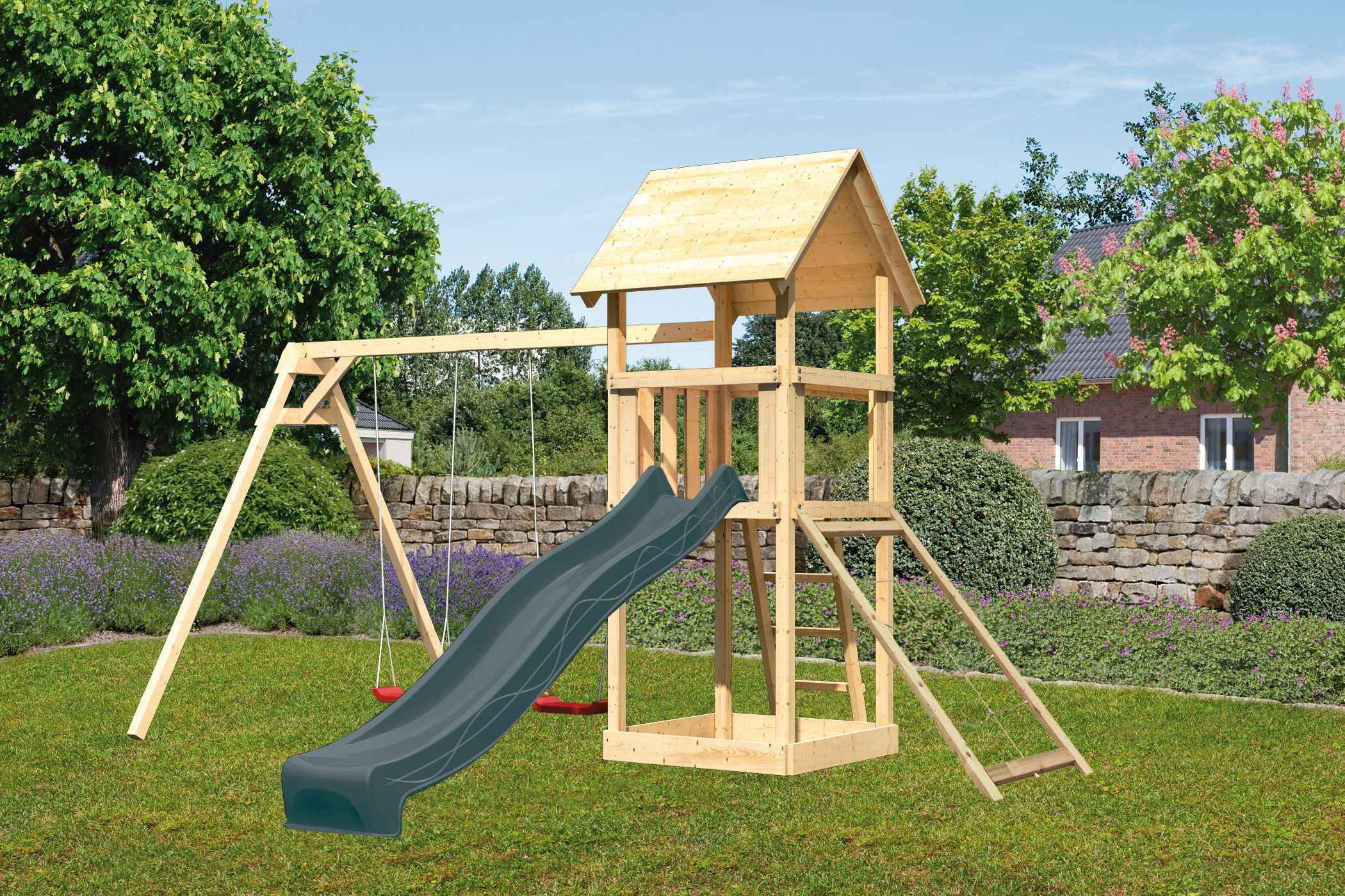 Gras, Pflanze, Spielbereich im Freien, Draußen, Spielbereich