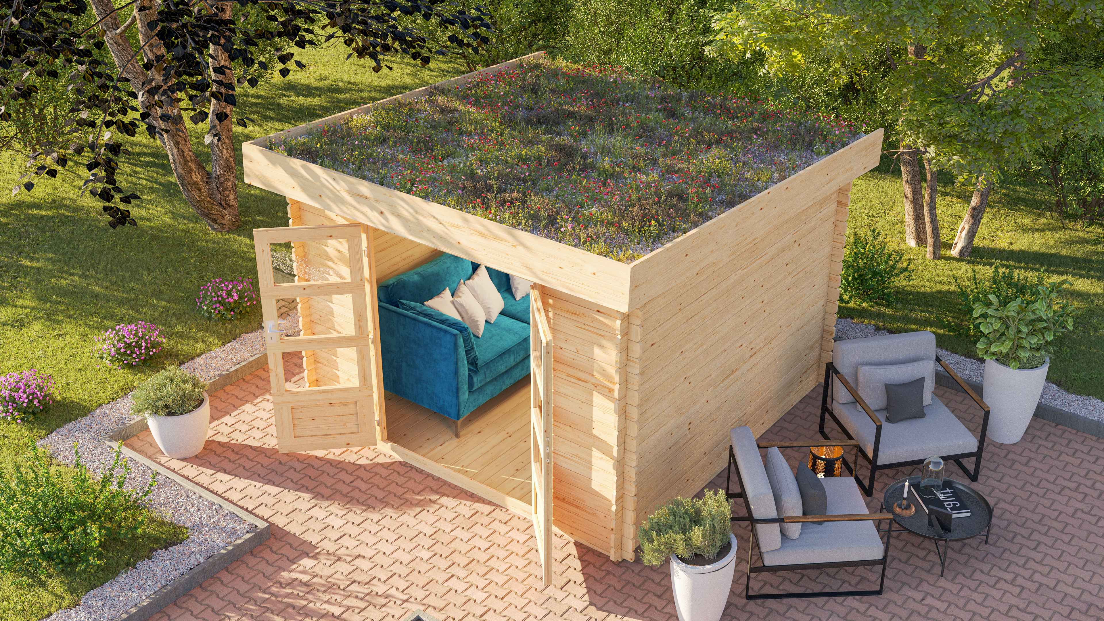 Gartenhaus Flora 3