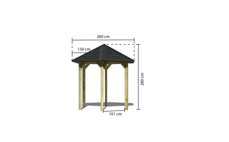 Karibu Garten Pavillon