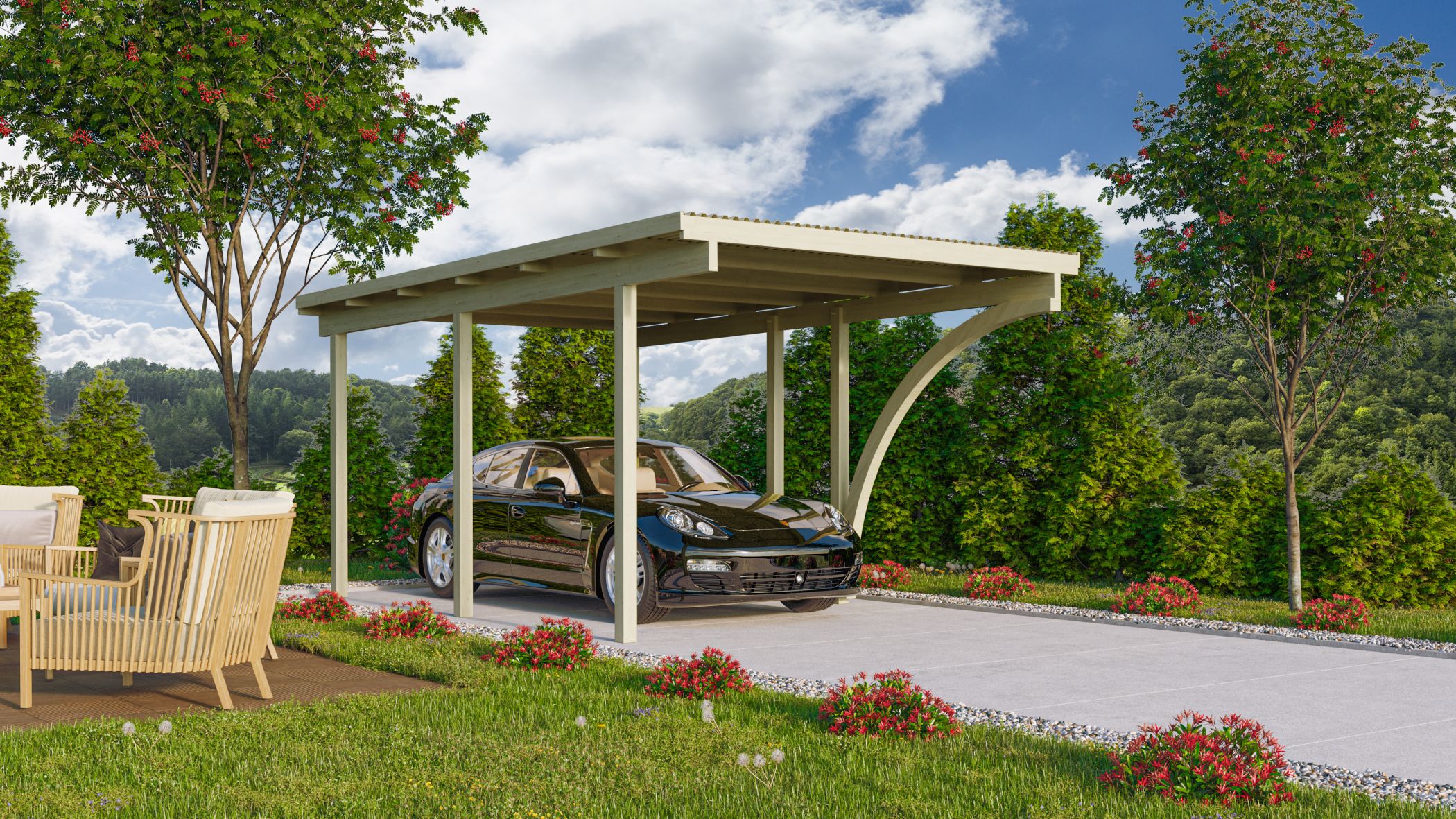 Einzelcarport Eco 1
