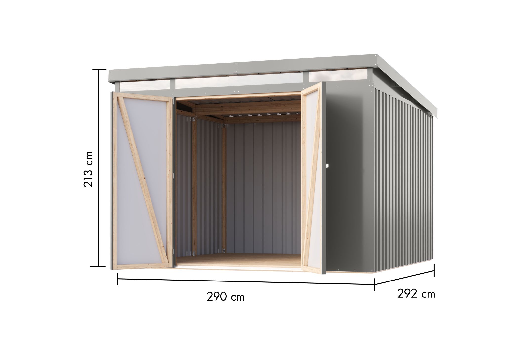 Drinnen, Innenarchitektur, Geräteschuppen