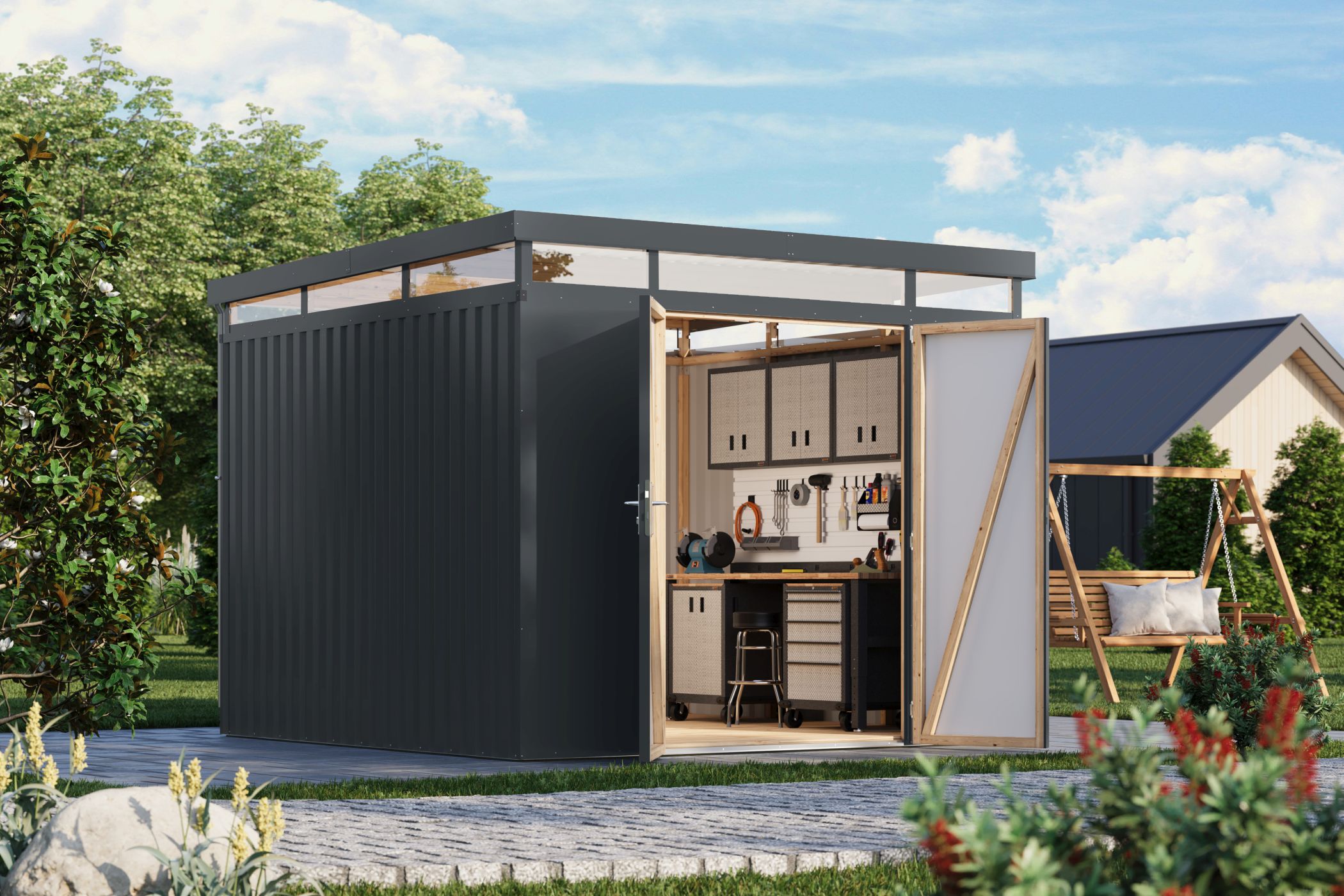 Drinnen, Innenarchitektur