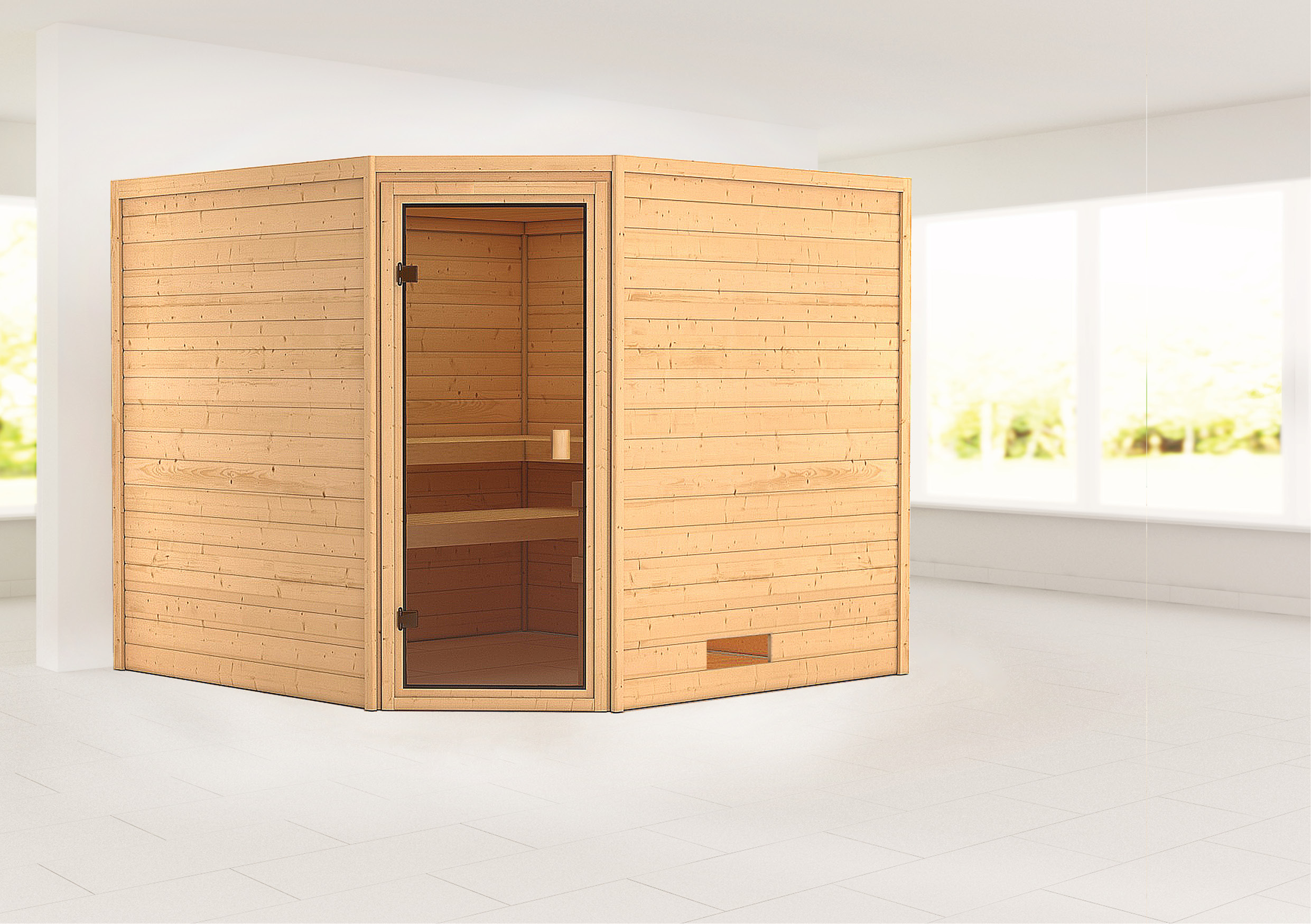 Sauna Kemi 3 Eckeinstieg