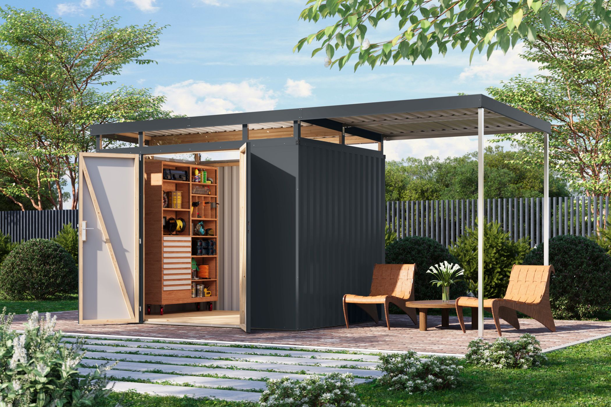 Drinnen, Innenarchitektur, Gras, Hinterhof, Wohnen