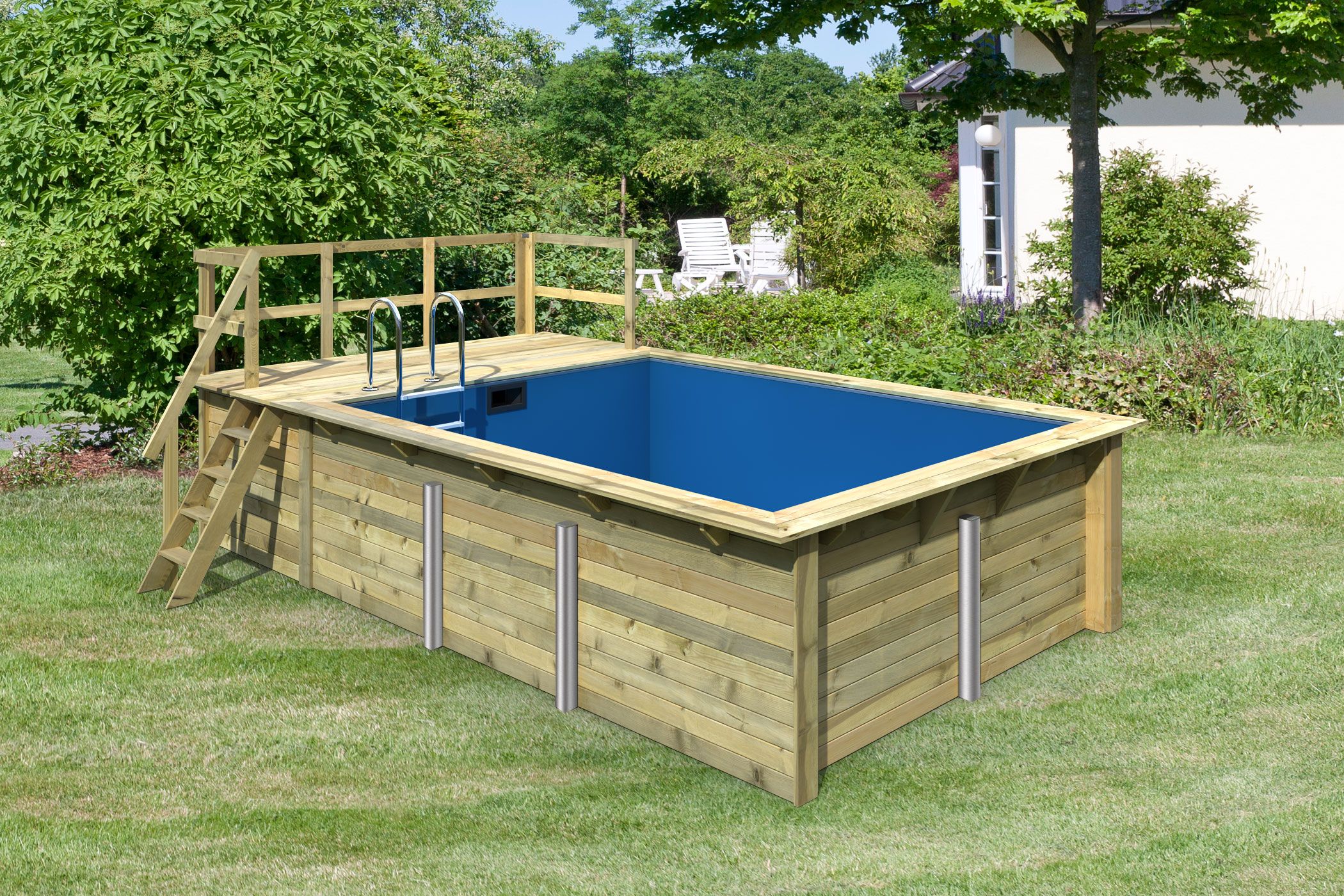 Rechteck Pool 2