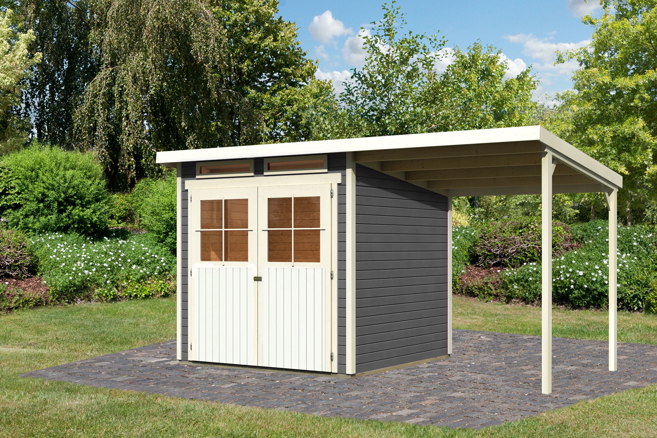 Karibu Gartenhaus System