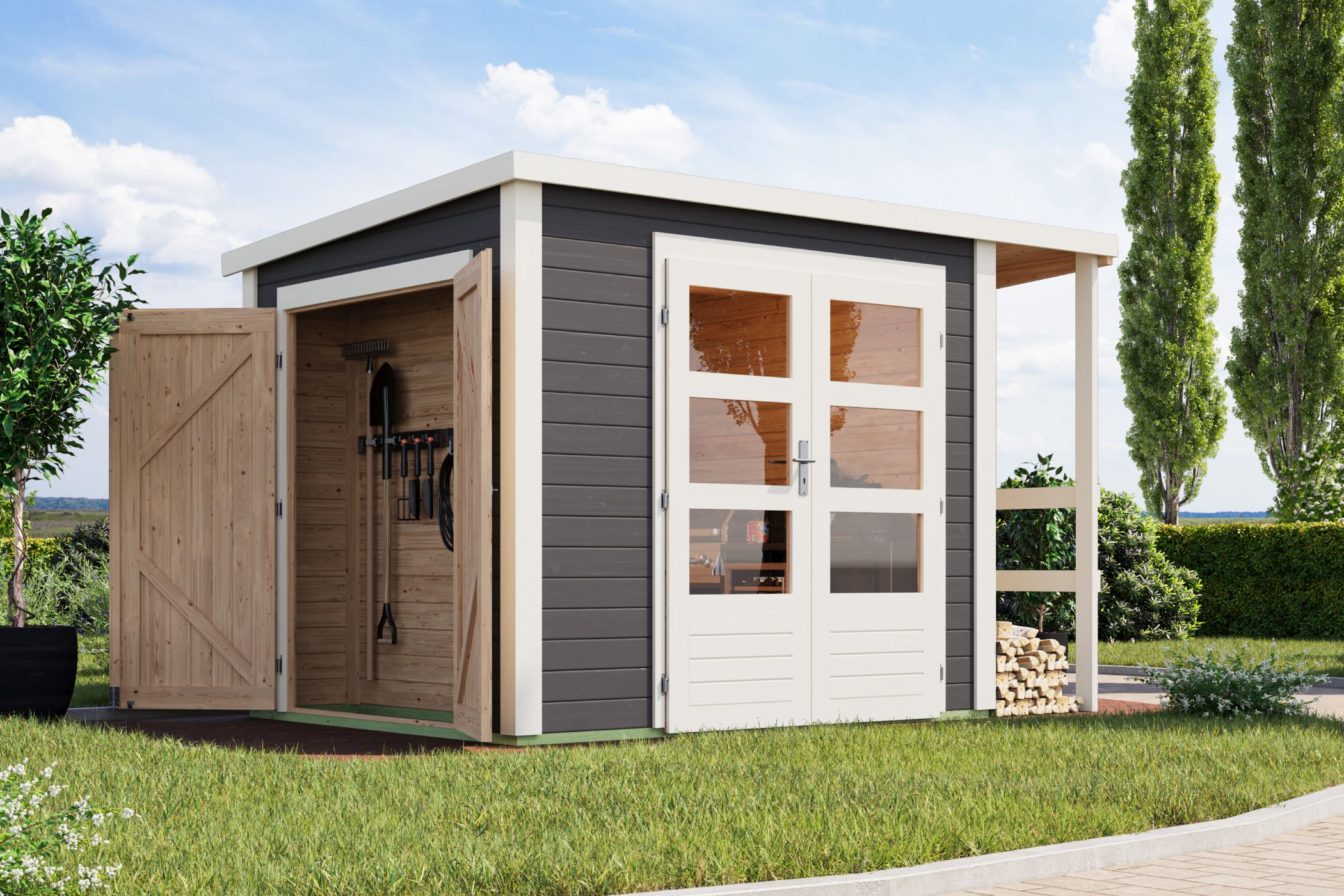 Innenarchitektur, Gras, Tor, Wohnen, Haus