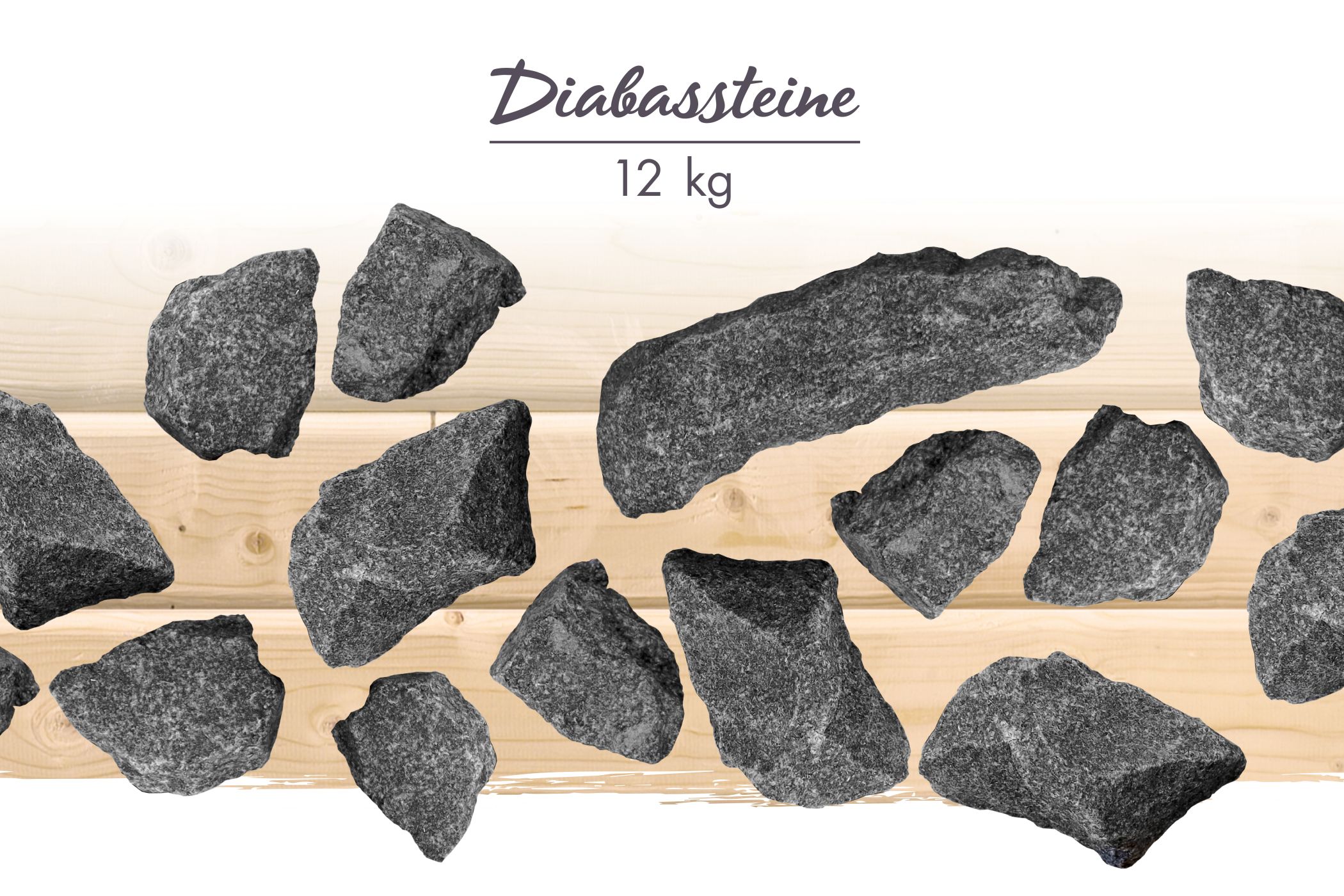Saunasteine 12 kg
