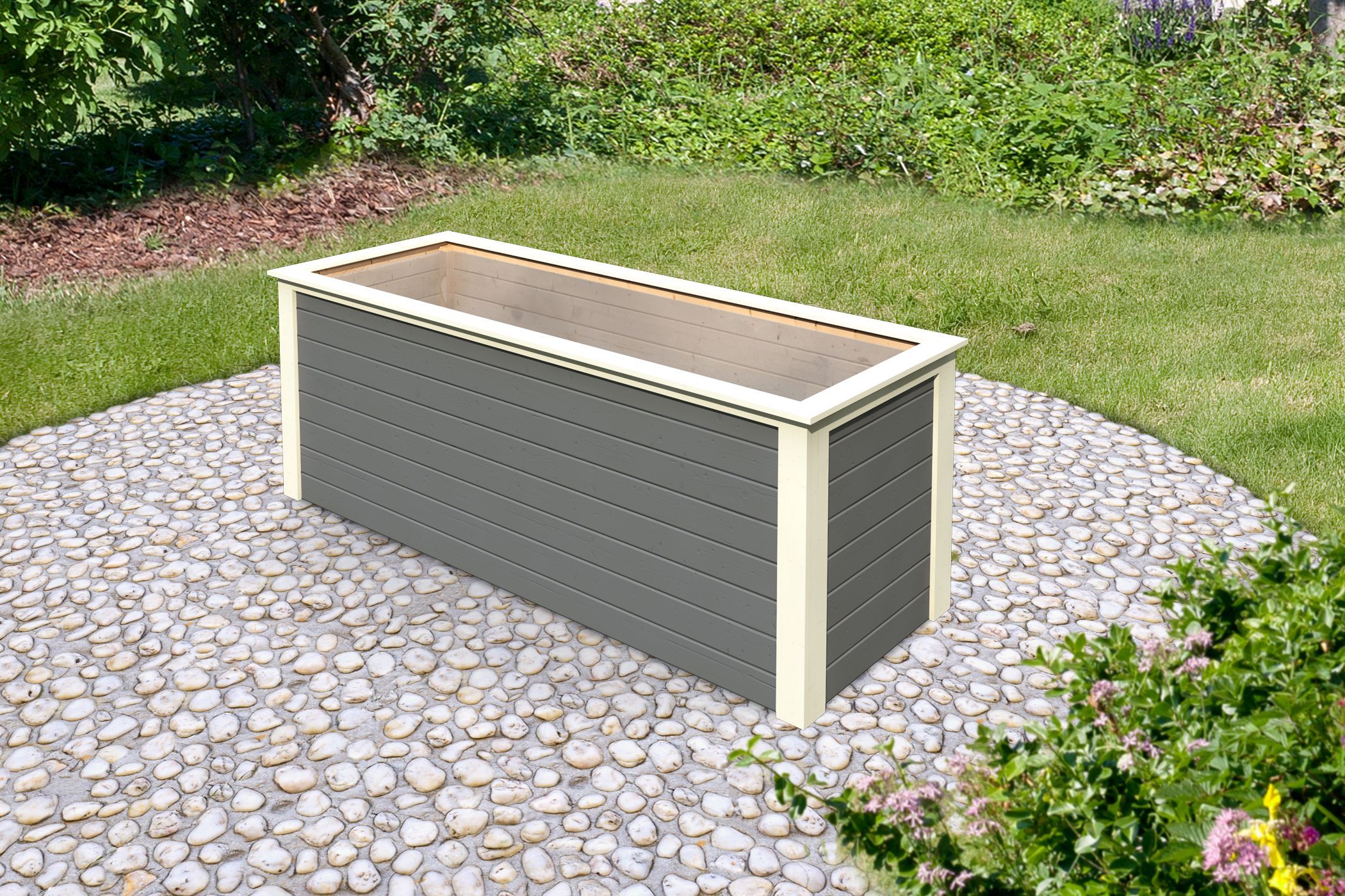 Innenarchitektur, Pflanzgefäß, Topfpflanze, Hinterhof, Pfad