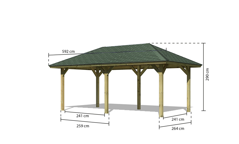 Karibu Garten Pavillon