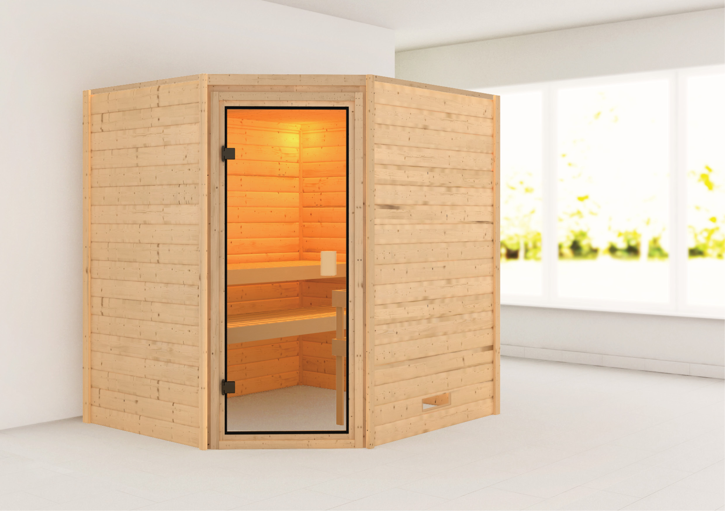 Sauna Kemi 2 Eckeinstieg