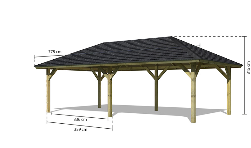 Karibu Garten Pavillon