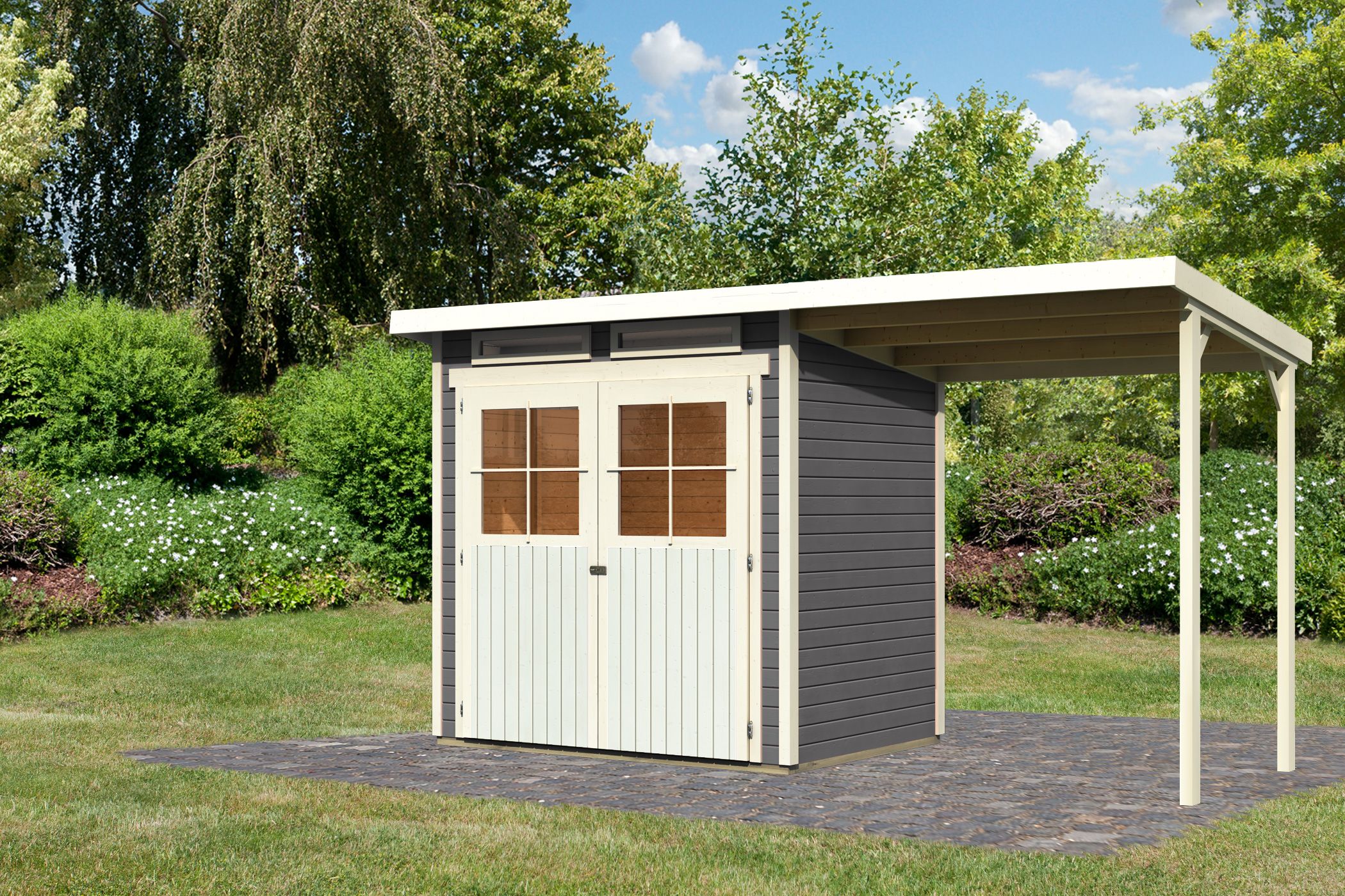 Karibu Gartenhaus System