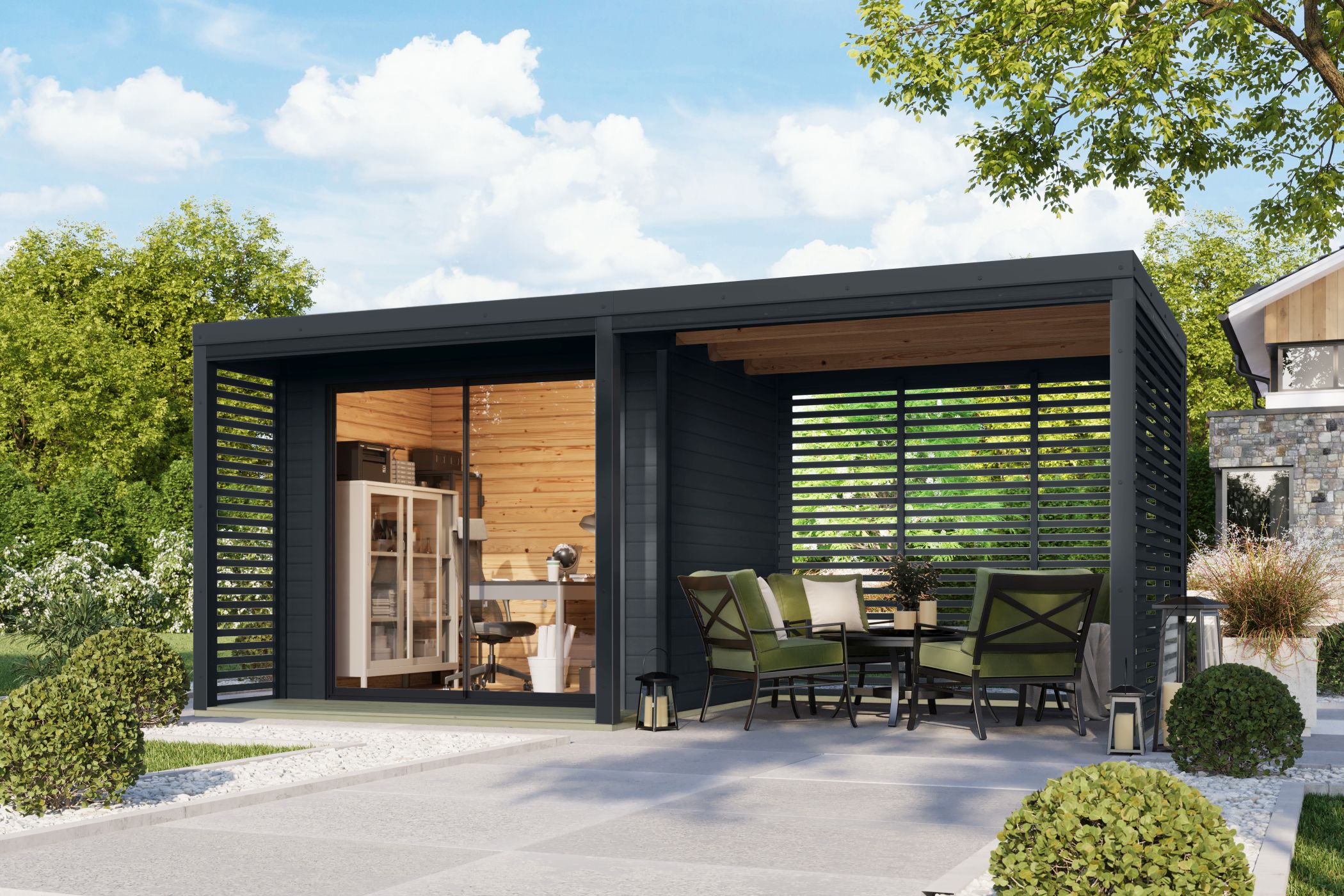 Drinnen, Innenarchitektur, Garage, Stuhl, Mobiliar