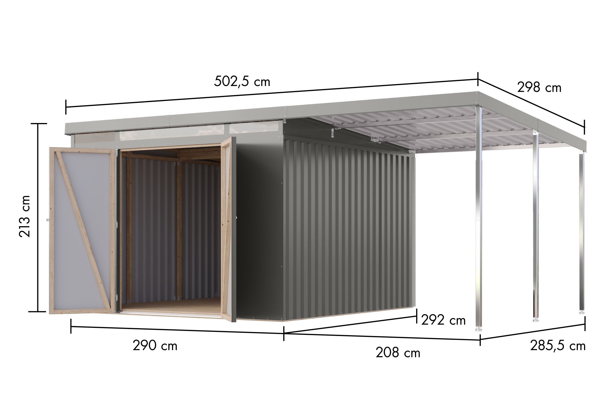 Drinnen, Innenarchitektur