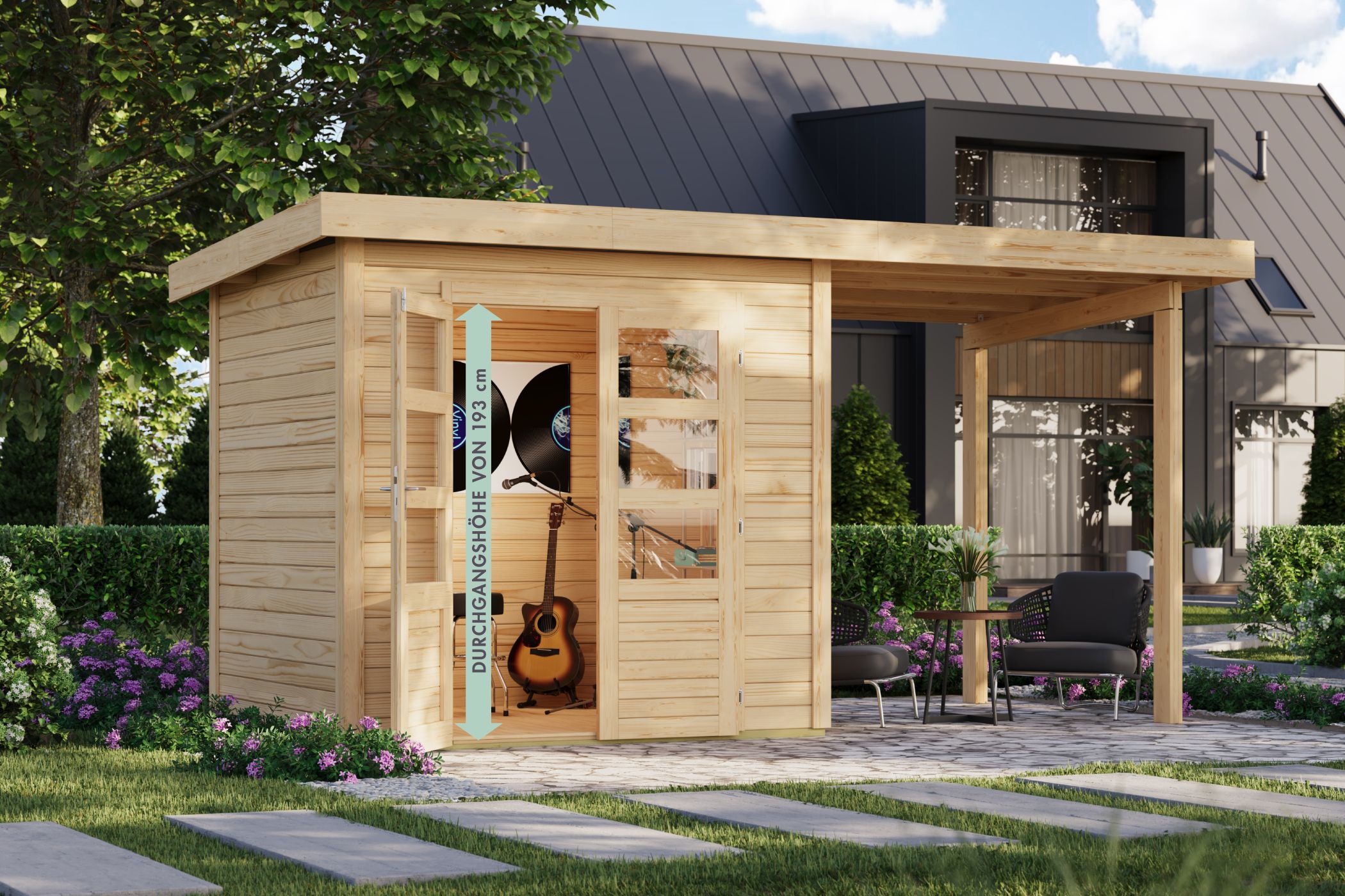 Innenarchitektur, Wohnen, Holz, Haus, Gras