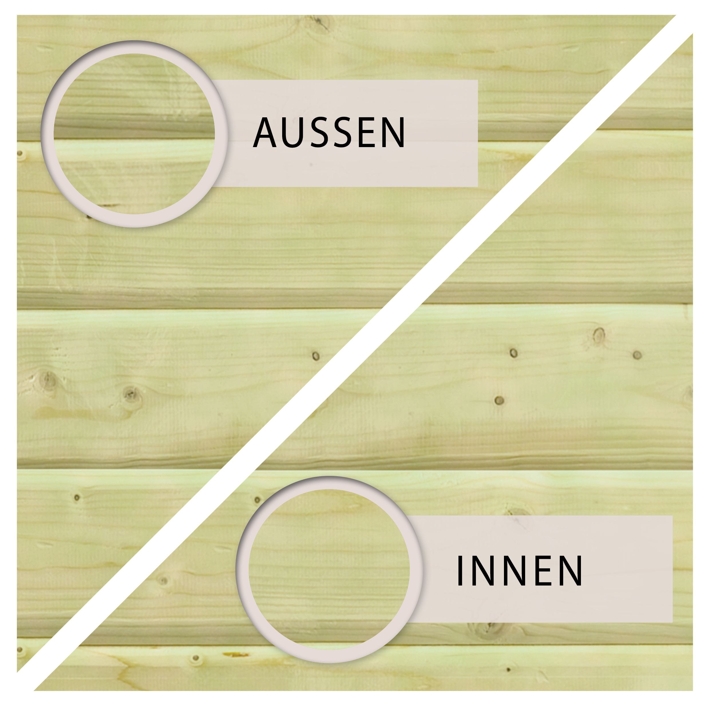 Geräteraum für Doppelcarport
