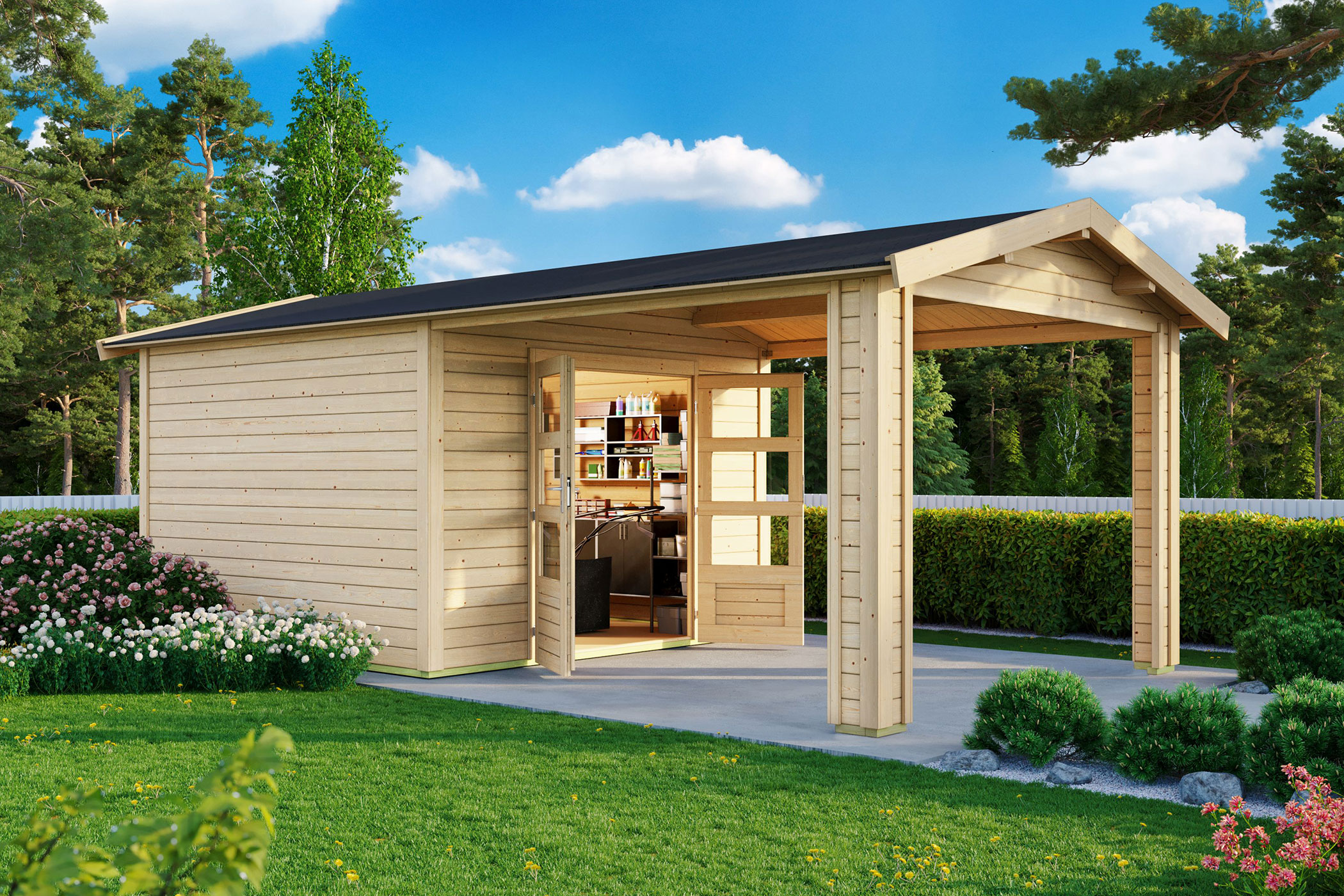 Gartenhaus Theres 3