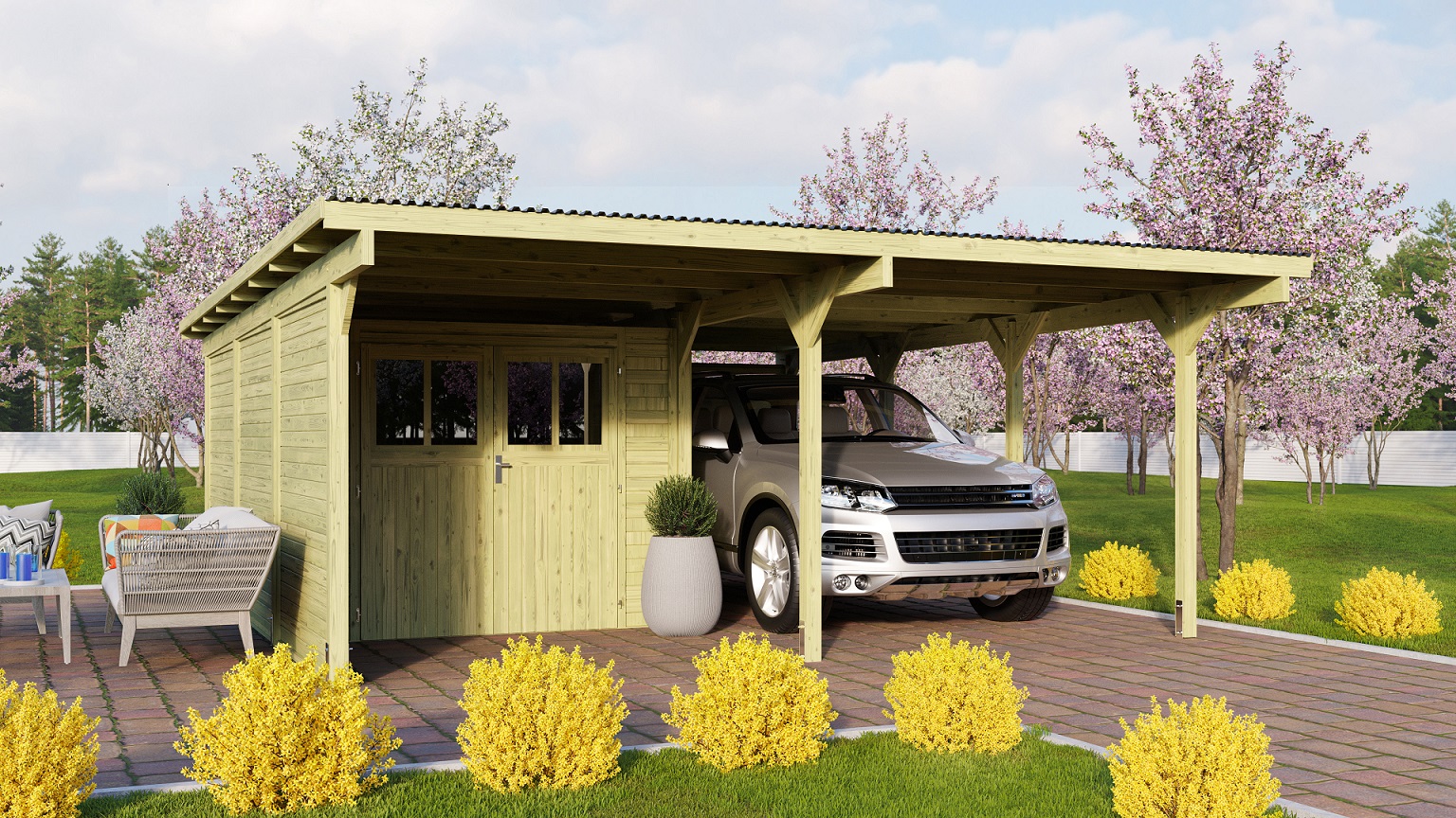 Doppelcarport Eco 2