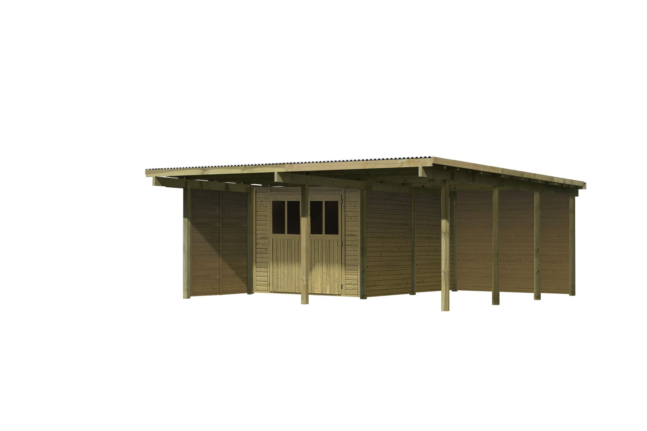 Doppelcarport Eco 2