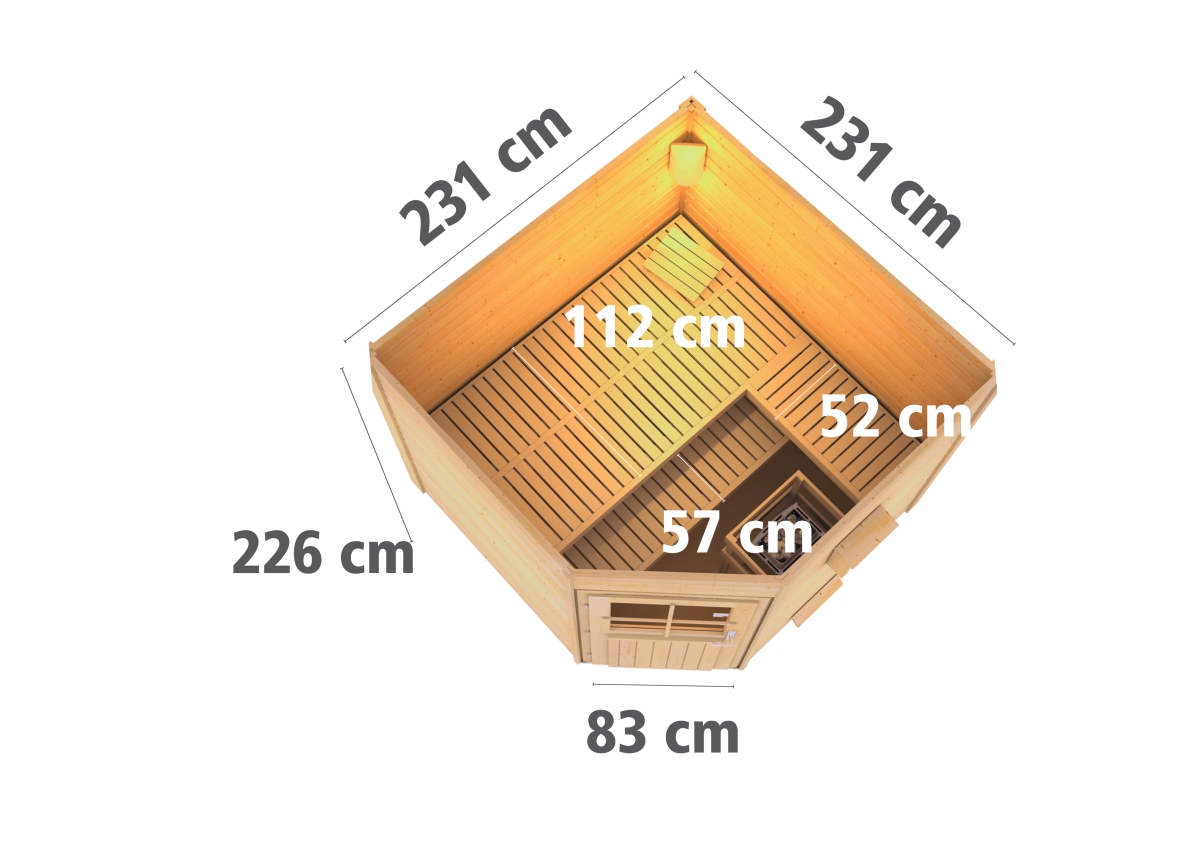 Karibu Sauna Außensauna