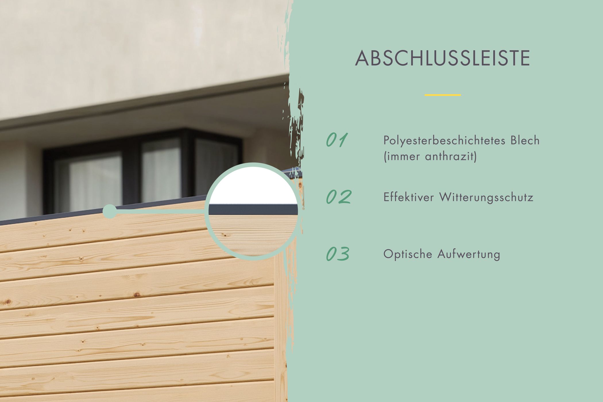 Sichtschutzzaun Zaunfüllung (ohne Zubehör) naturbelassen / Zaunfeld 180 x 186 cm