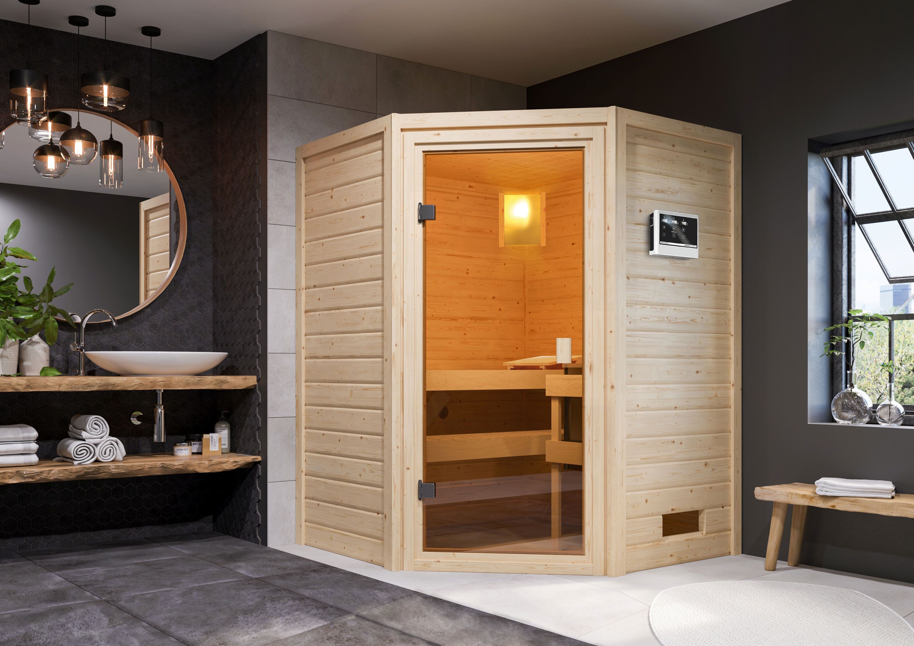 Sauna Valida 1 Eckeinstieg