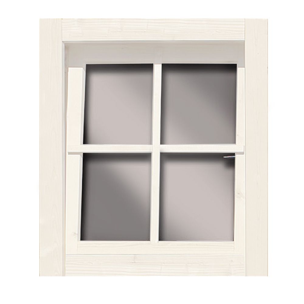Dreh-/Kippfenster aus Echtglas 38/40mm