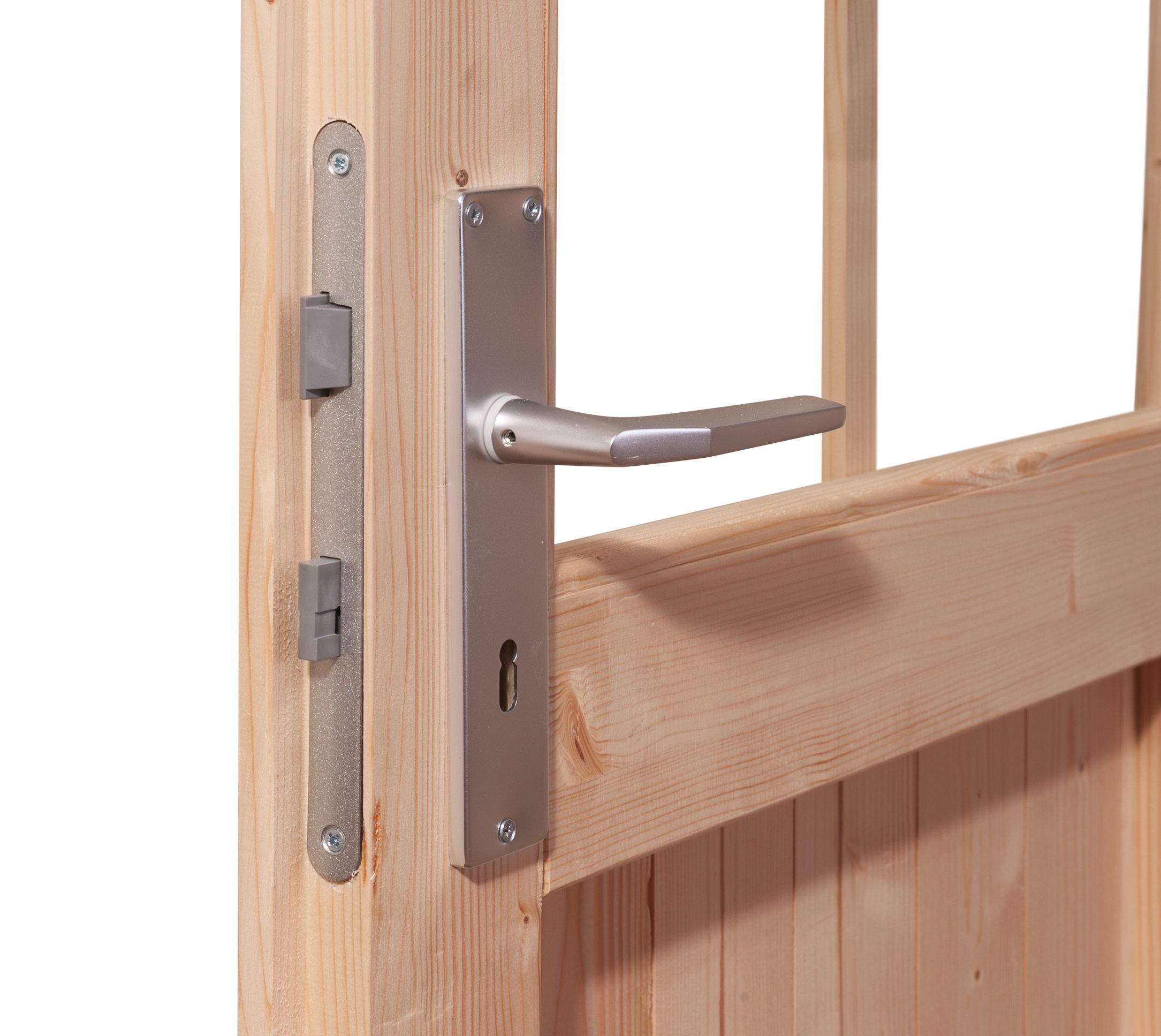Blockbohlengarage mit Flachdach 38 mm